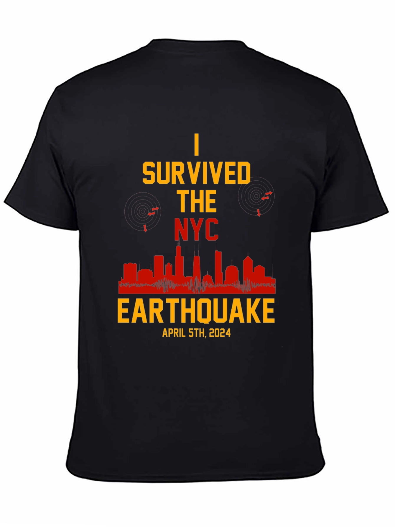 I Survived the NYC Earthquake T-Shirt