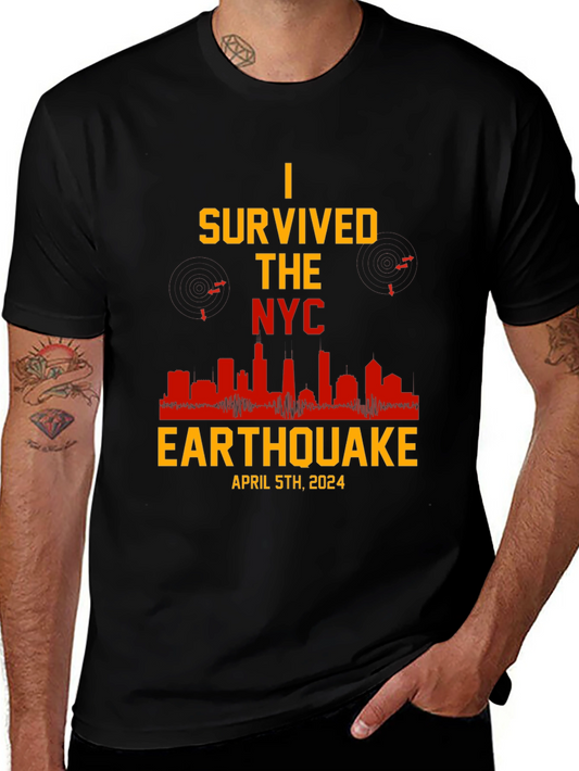 I Survived the NYC Earthquake T-Shirt