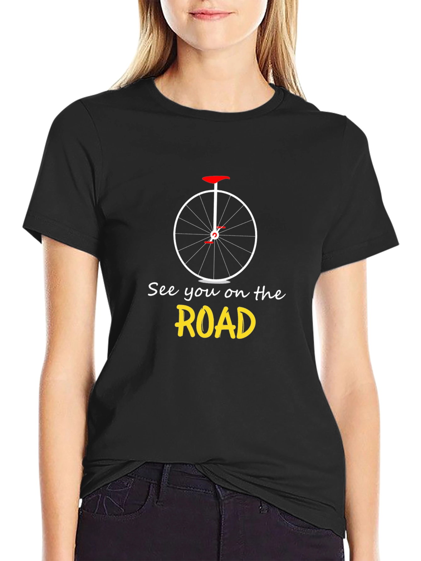 Unicycle Road Trip Graphic Tee