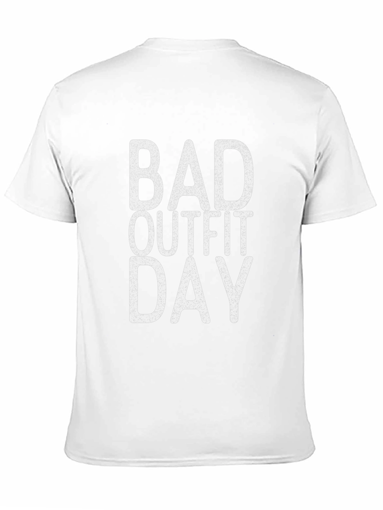 Bad Outfit Day Black Graphic T-Shirt