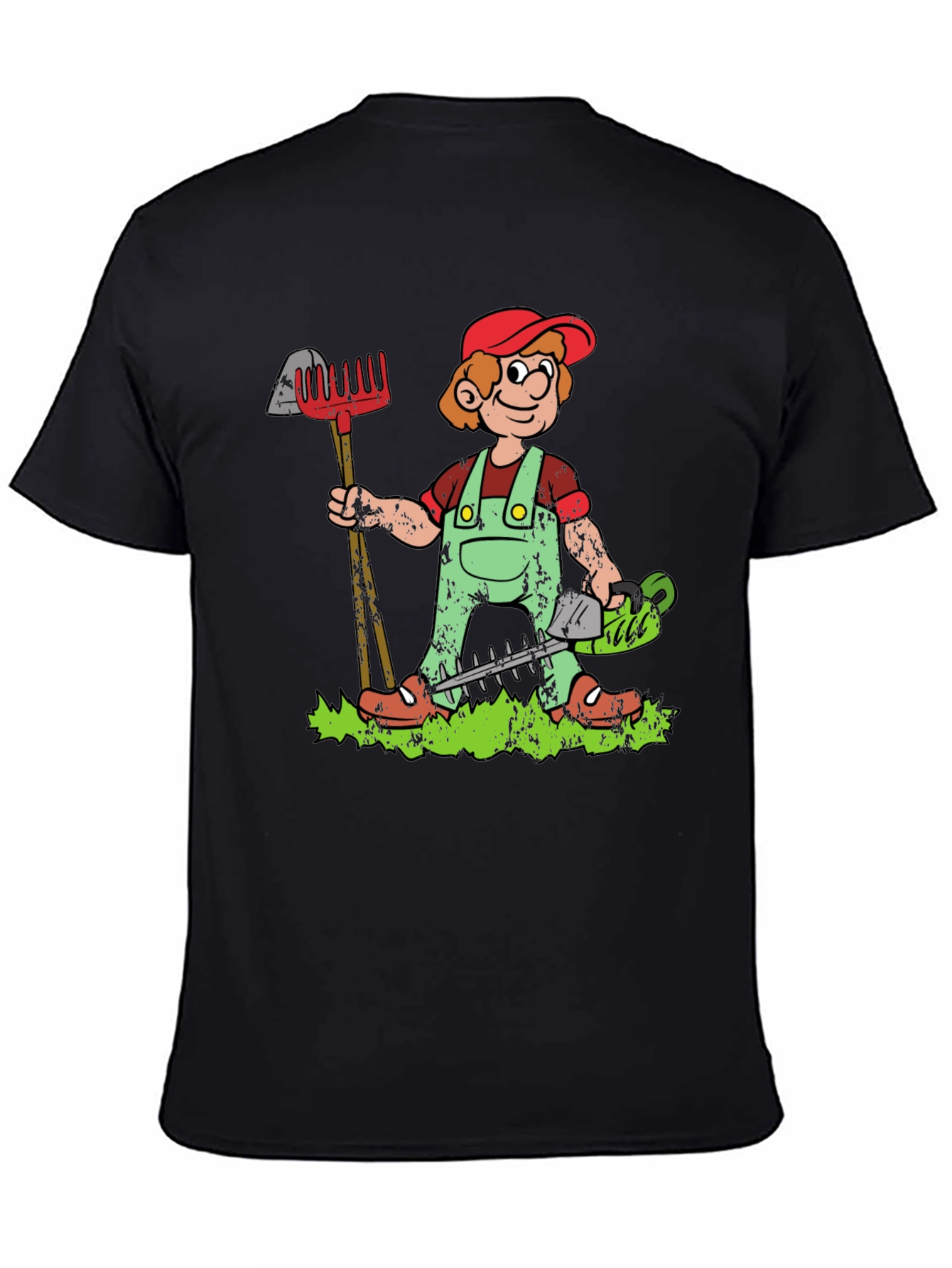 Gardener Cartoon Graphic Tee
