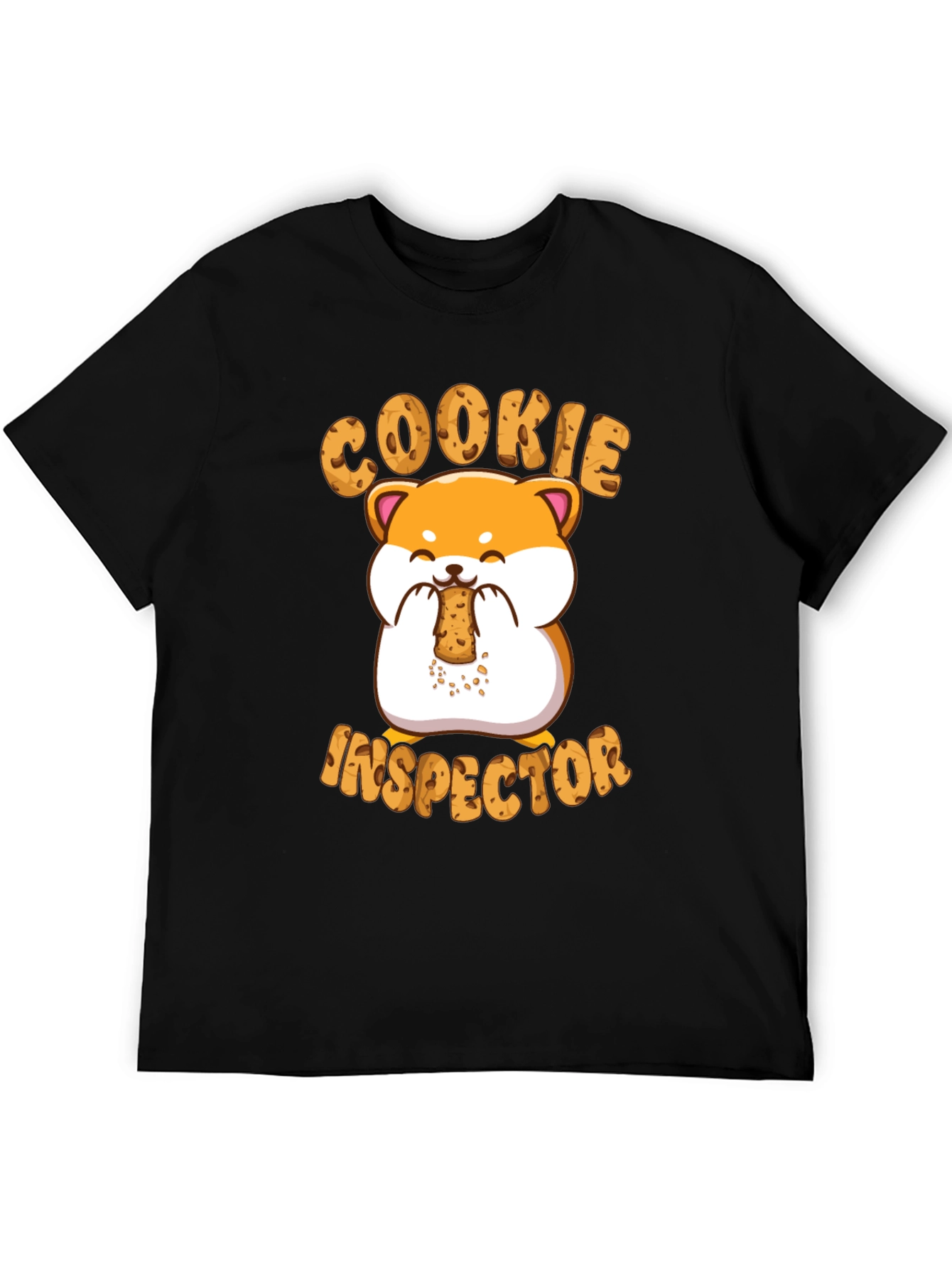 Cookie Inspector T-Shirt - Cute Hamster Design