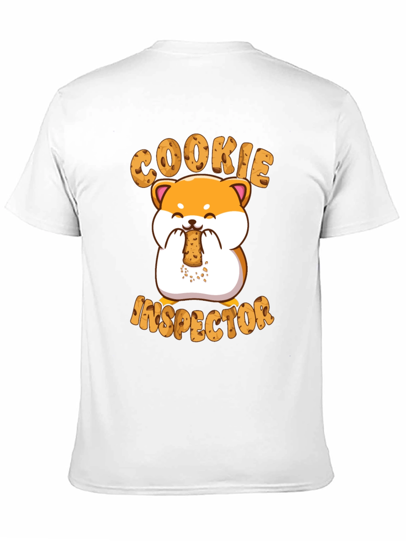 Cookie Inspector T-Shirt - Cute Hamster Design