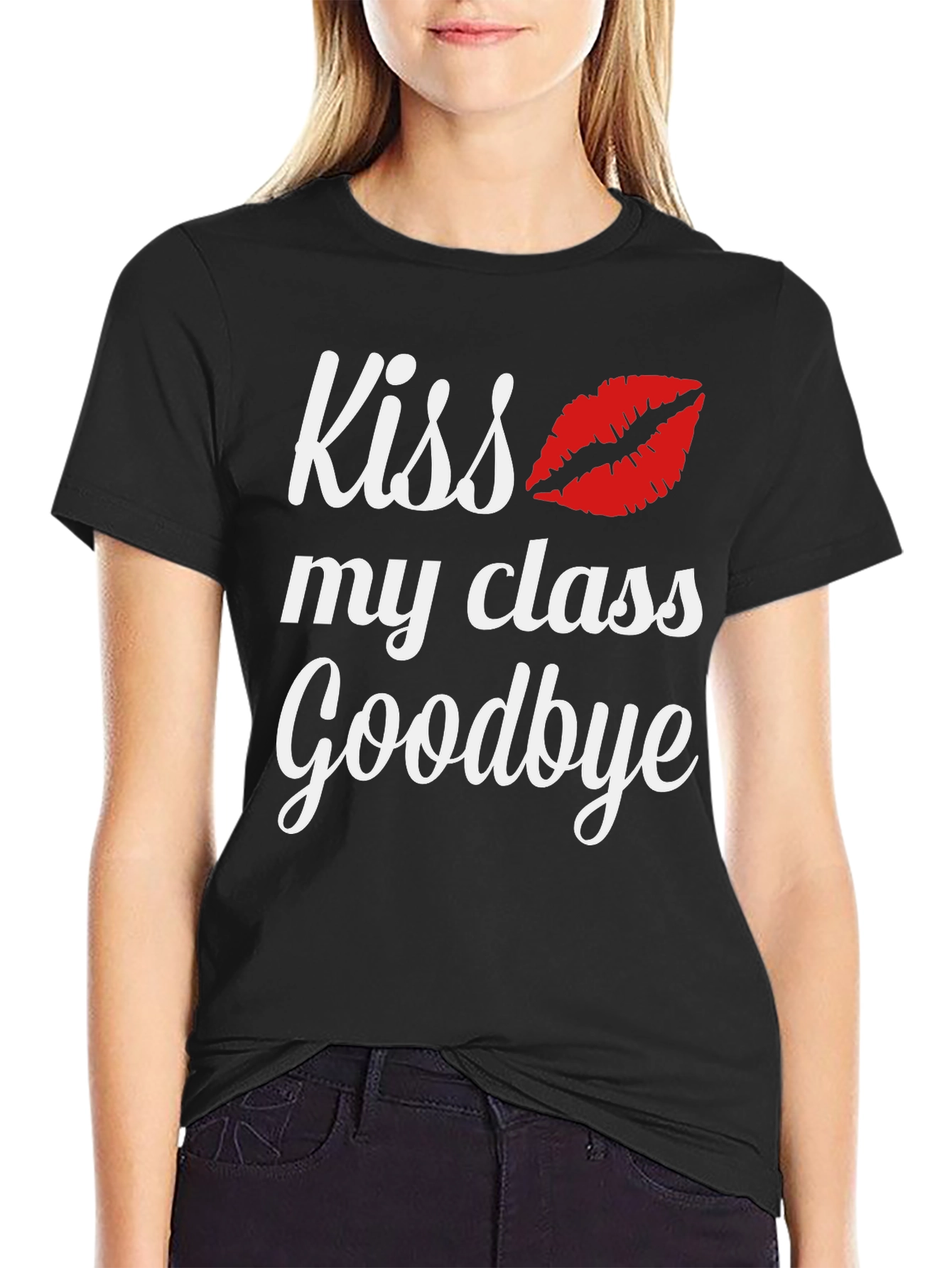 Kiss My Class Goodbye Graphic Tee