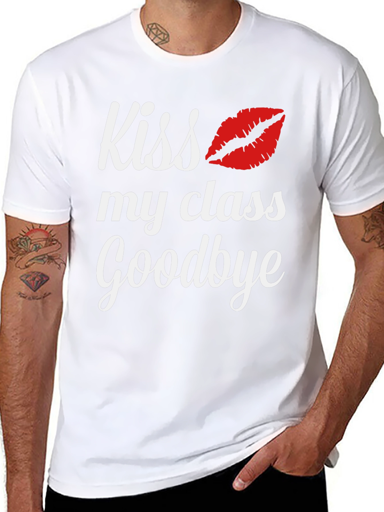 Kiss My Class Goodbye Graphic Tee