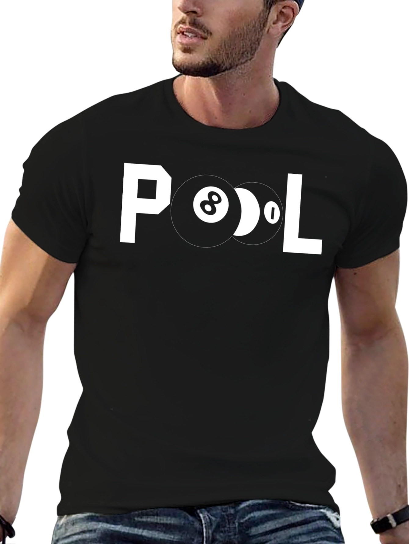 Pool T-Shirt - Eight Ball Graphic Tee