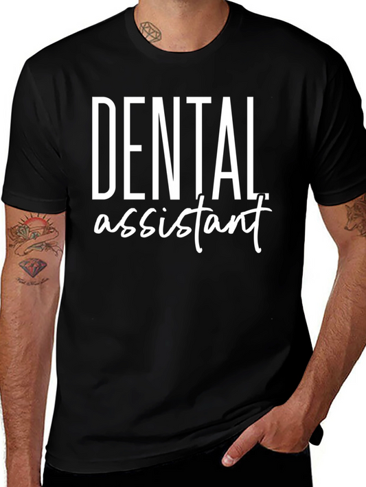 Dental Assistant T-Shirt - Black