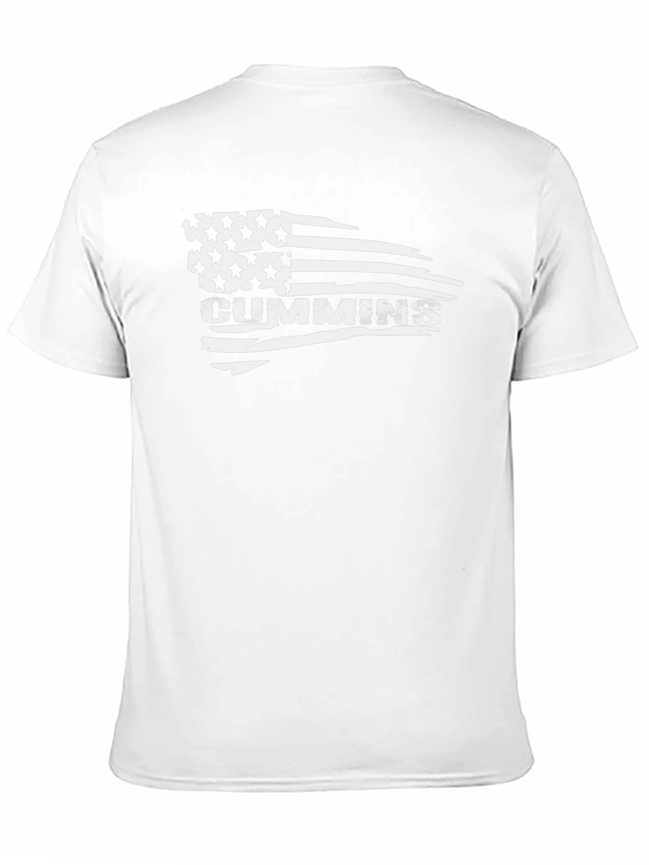 Cummins American Flag Graphic Tee - Black Cotton