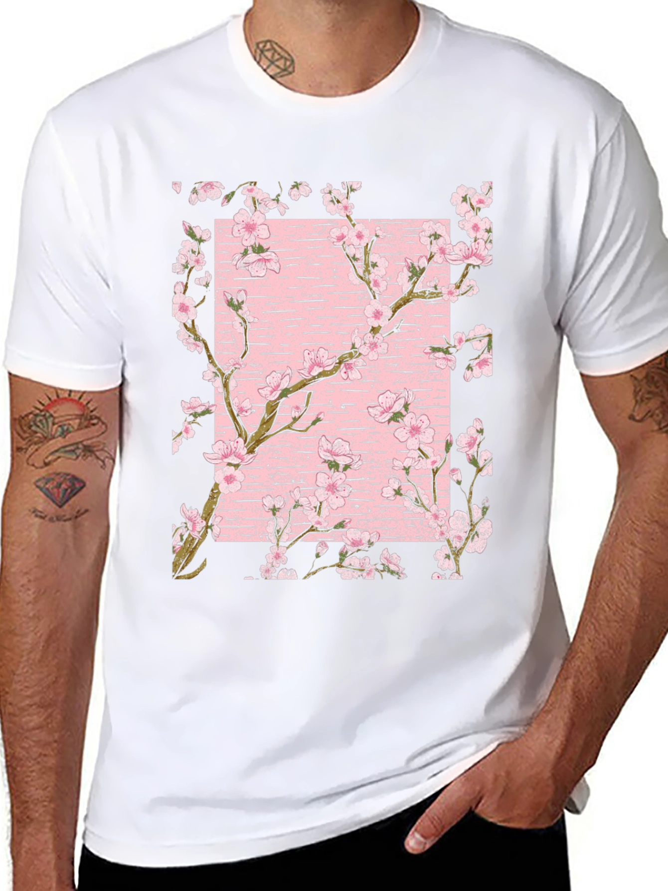 Cherry Blossom Graphic T-Shirt