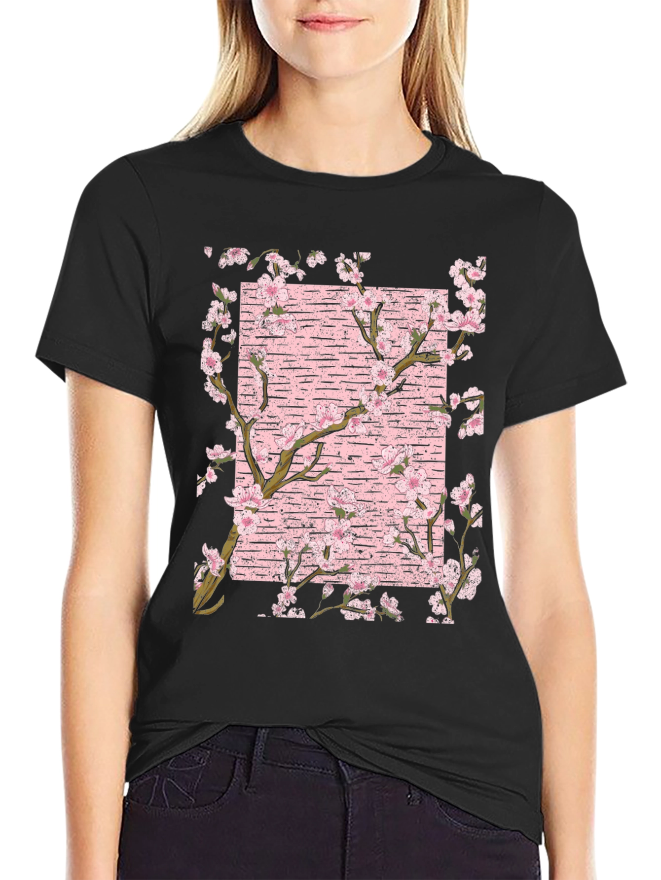 Cherry Blossom Graphic T-Shirt