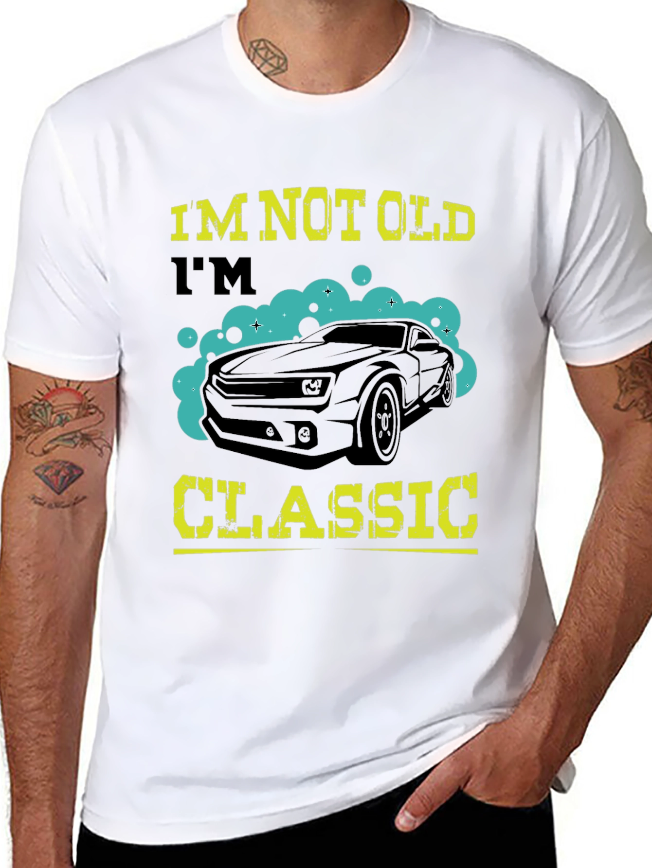 Im Not Old Im Classic Car T-Shirt