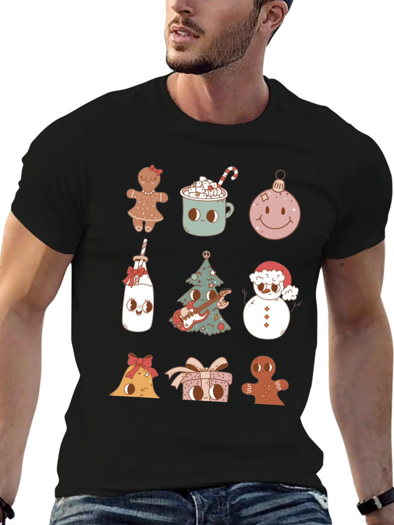 Cute Christmas Cartoon T-Shirt