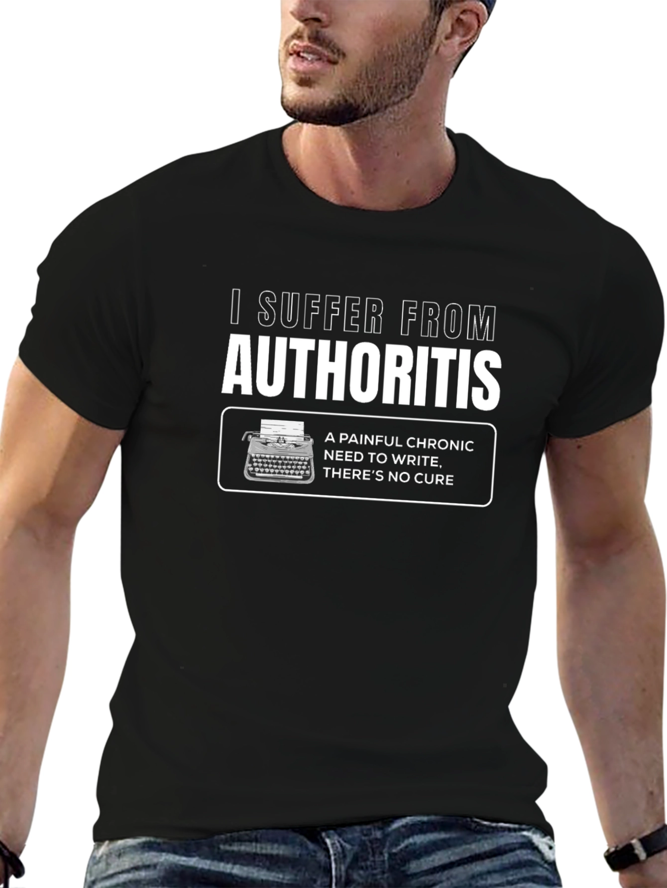 Authoritis T-Shirt - Writers Funny Tee