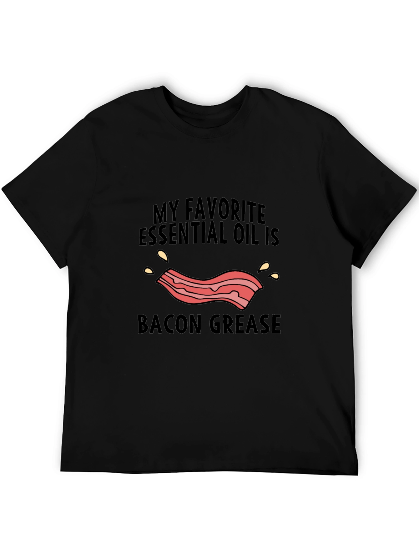Bacon Grease Essential Oil Graphic Tee