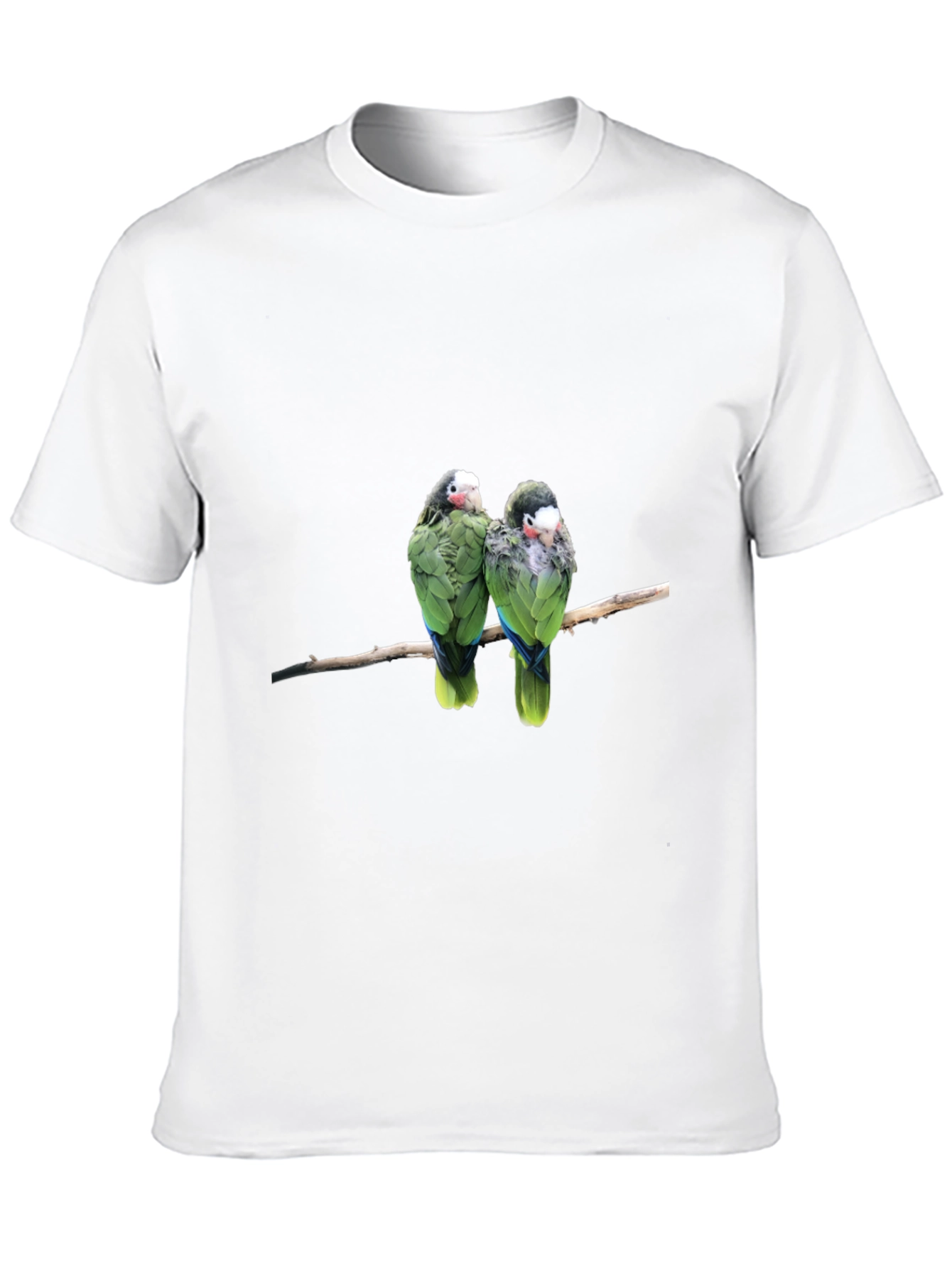 Parrot Duo Black T-Shirt - Bird Lover Apparel