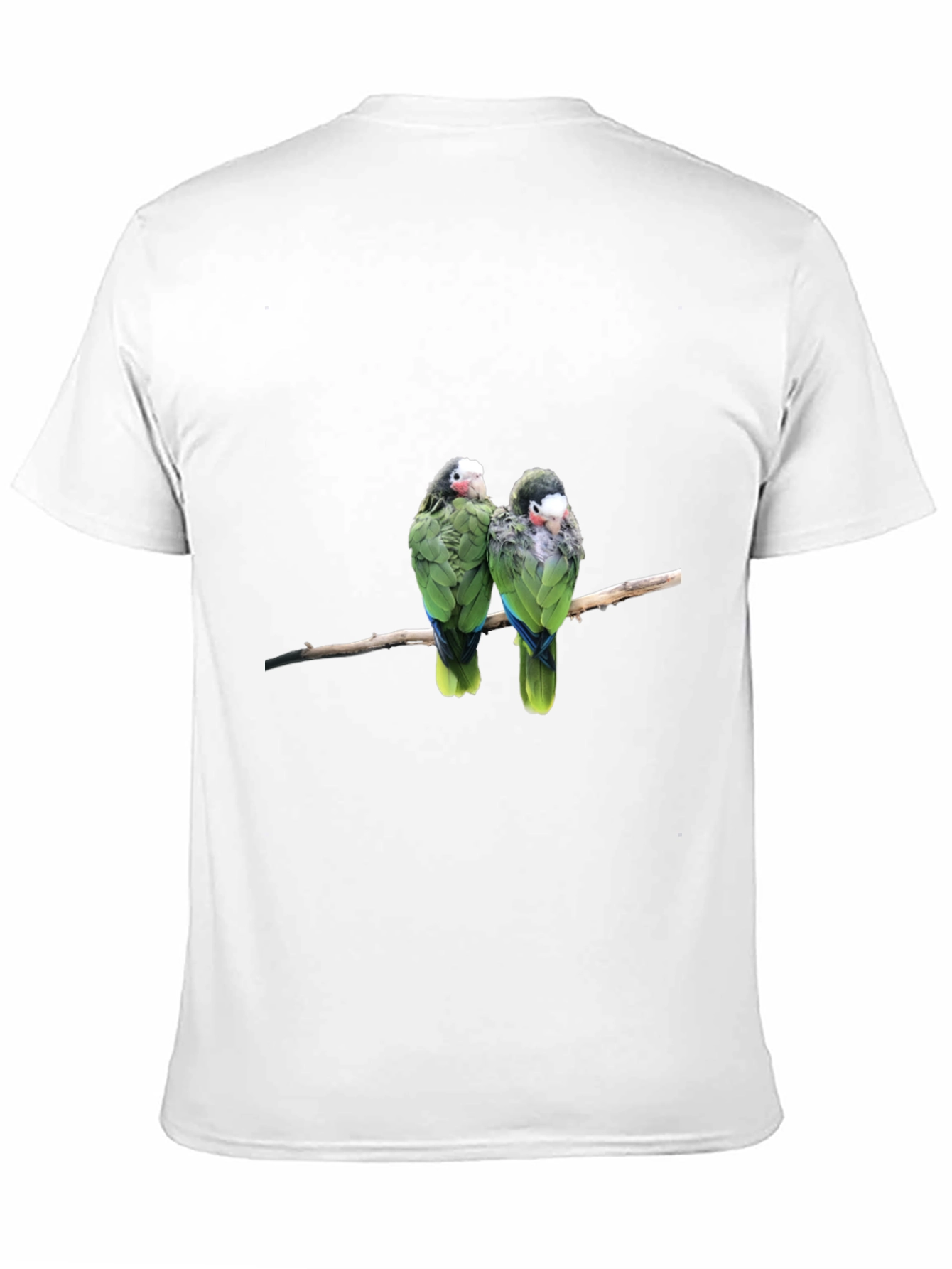 Parrot Duo Black T-Shirt - Bird Lover Apparel