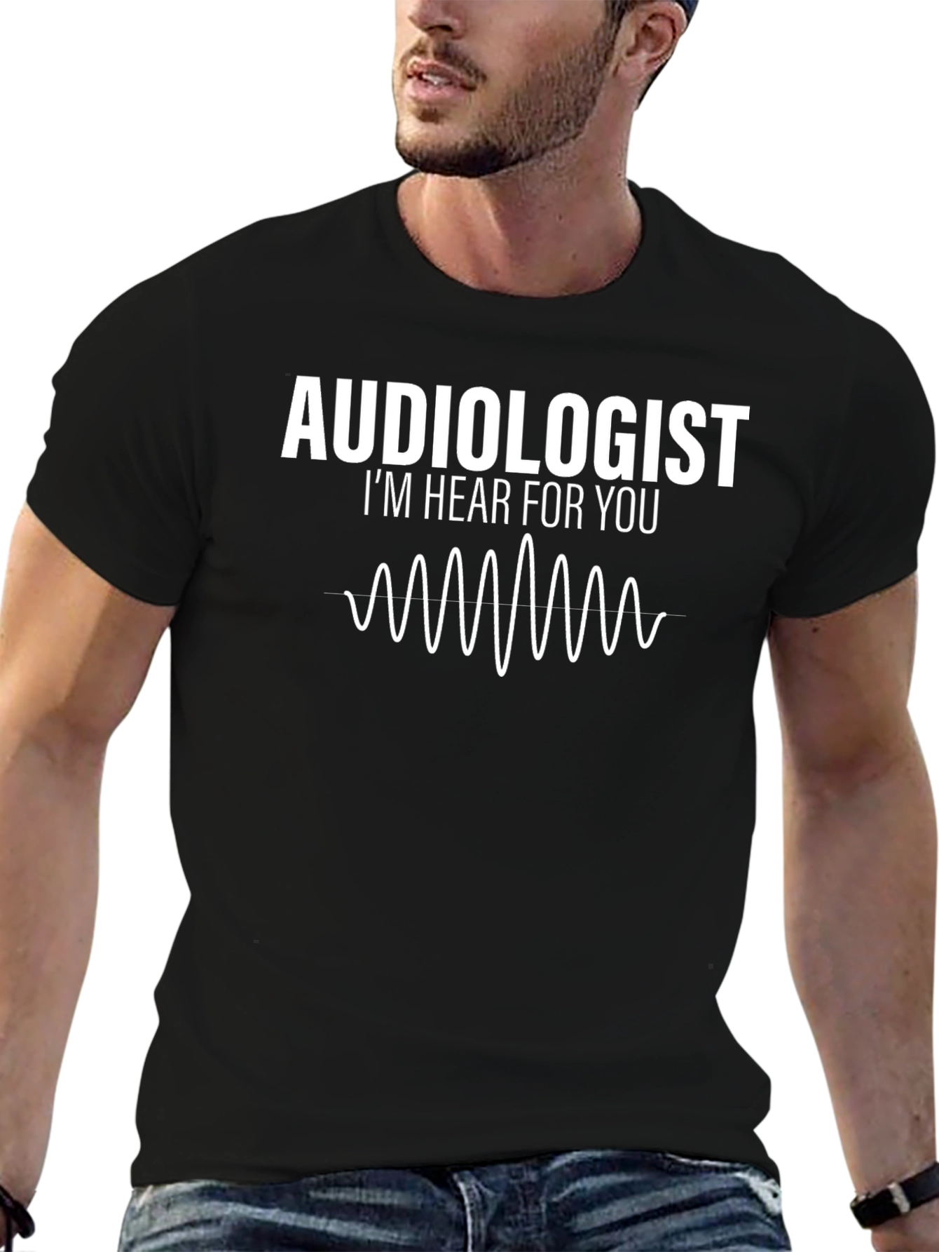 Audiologist Im Hear for You Graphic T-Shirt