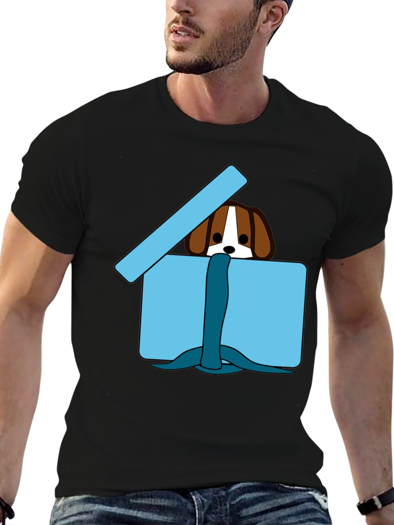 Dog in a Box Graphic Tee