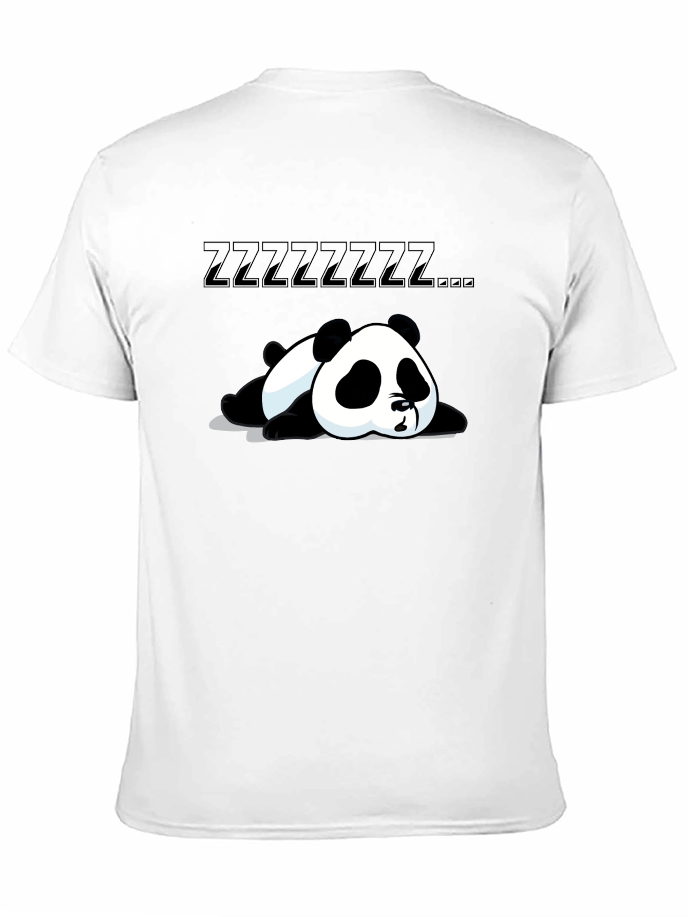 Sleeping Panda Graphic Tee - Lazy Days Style