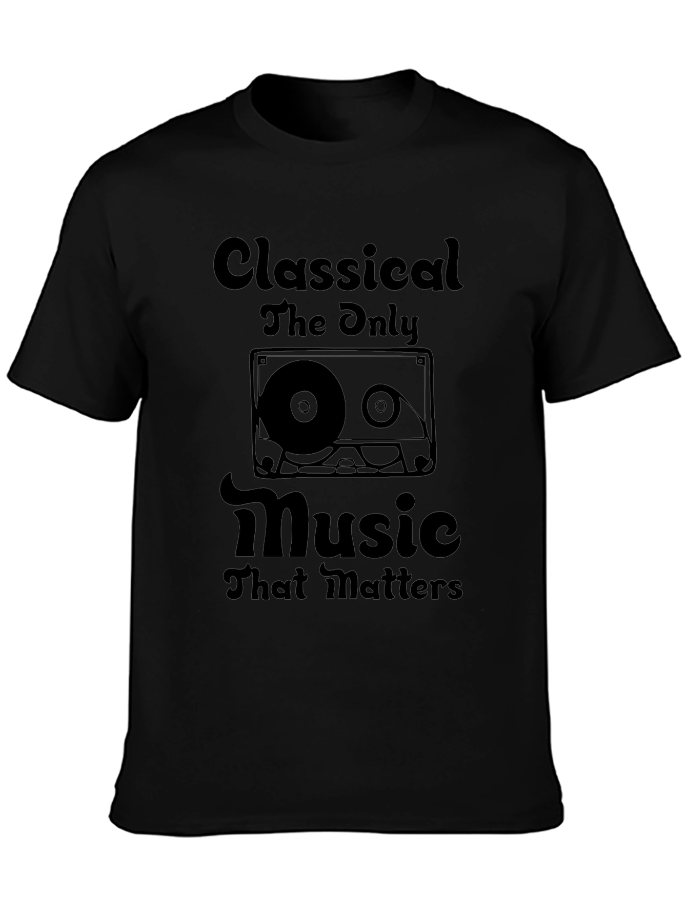Classical Music T-Shirt - Retro Cassette Tee