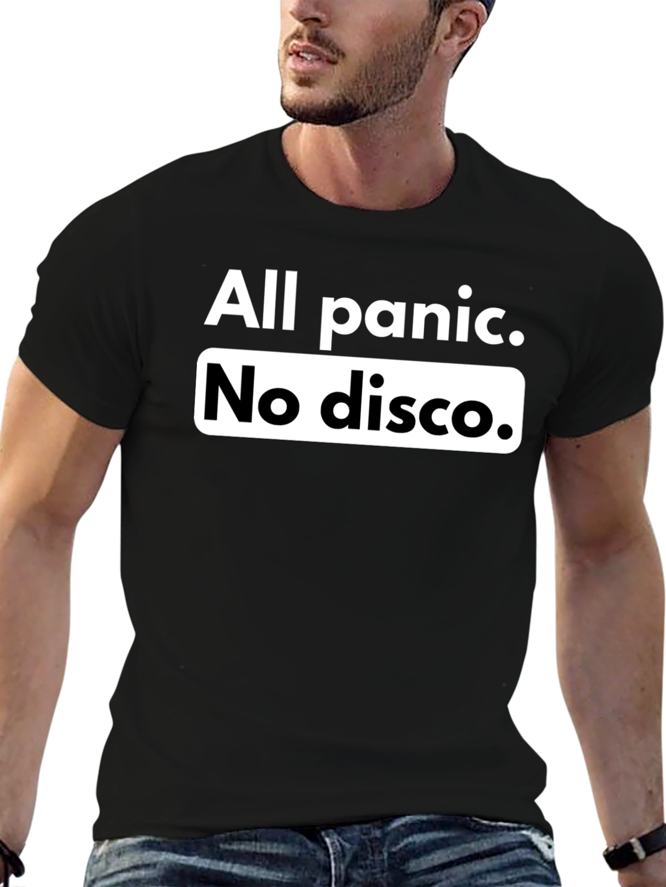 All Panic No Disco Graphic Tee