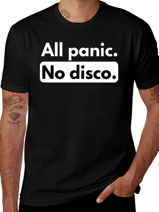 All Panic No Disco Graphic Tee