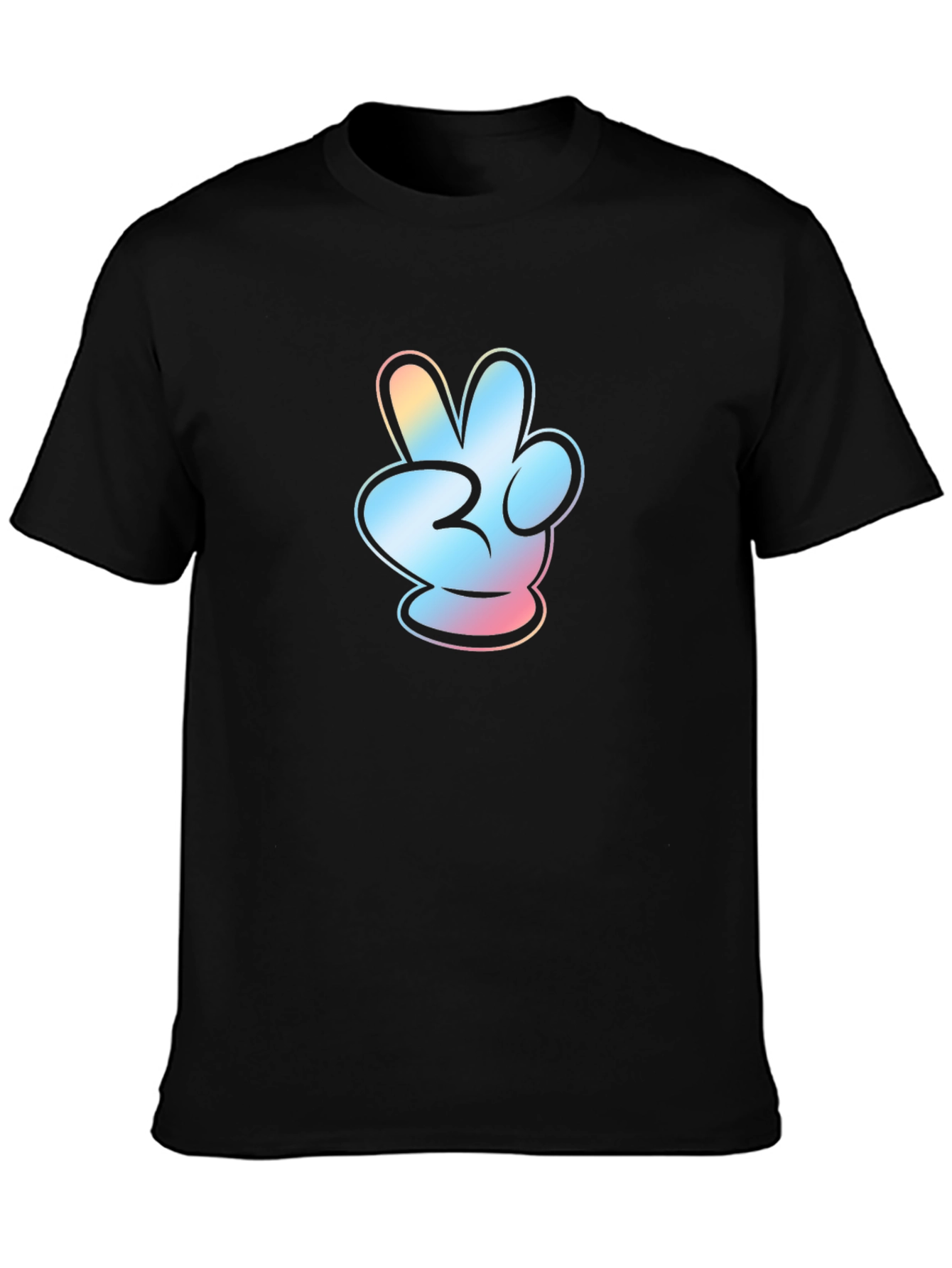 Peace Sign Hand Gesture T-Shirt