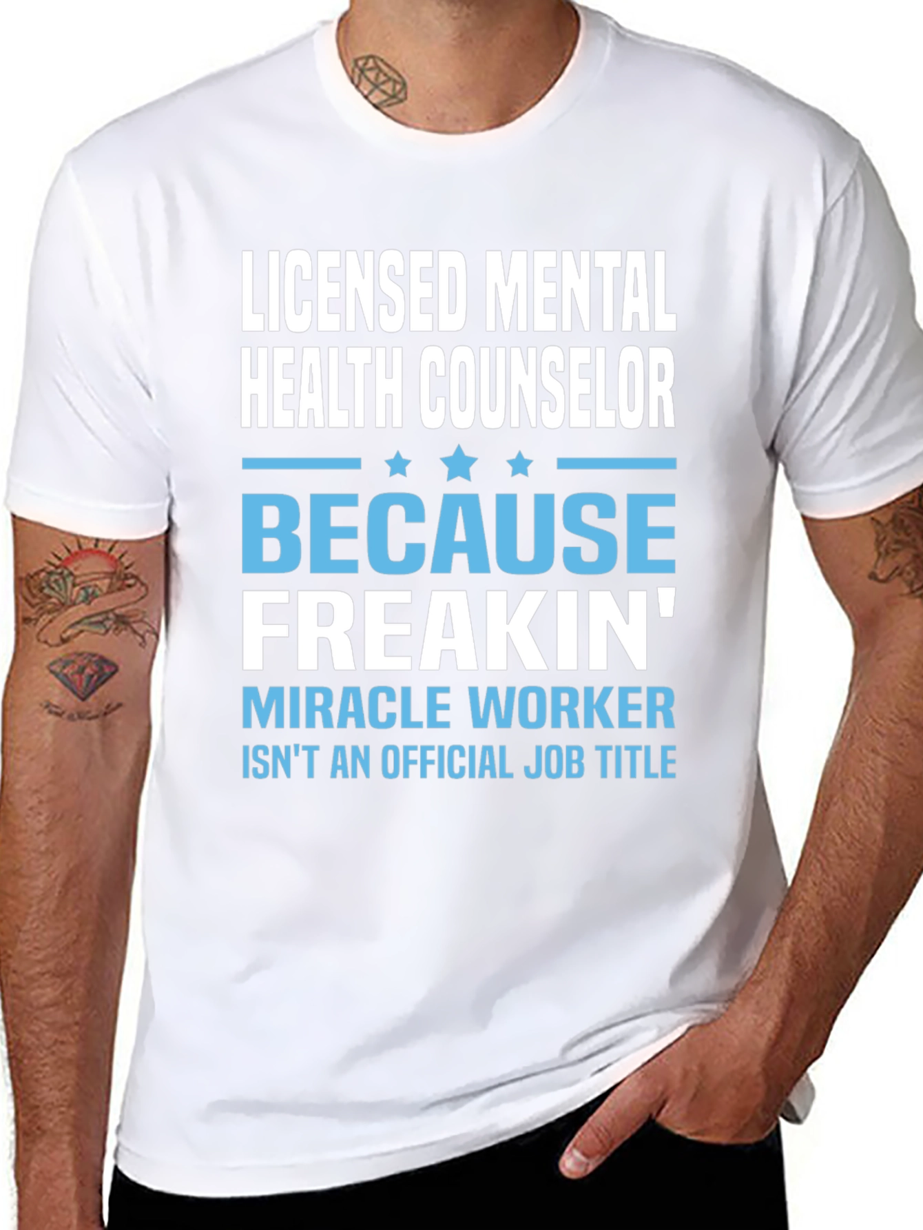 Licensed Mental Health Counselor Graphic T-Shirt