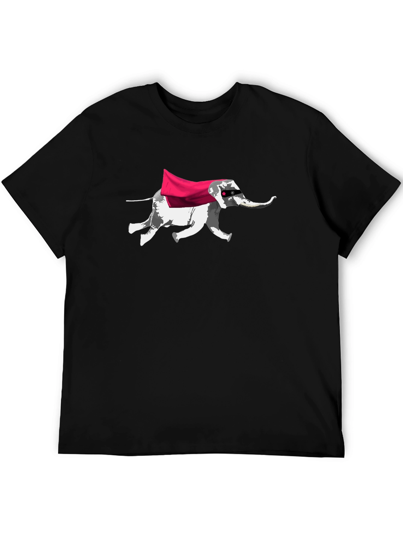 Super Elephant Graphic T-Shirt - Cool Animal Tee