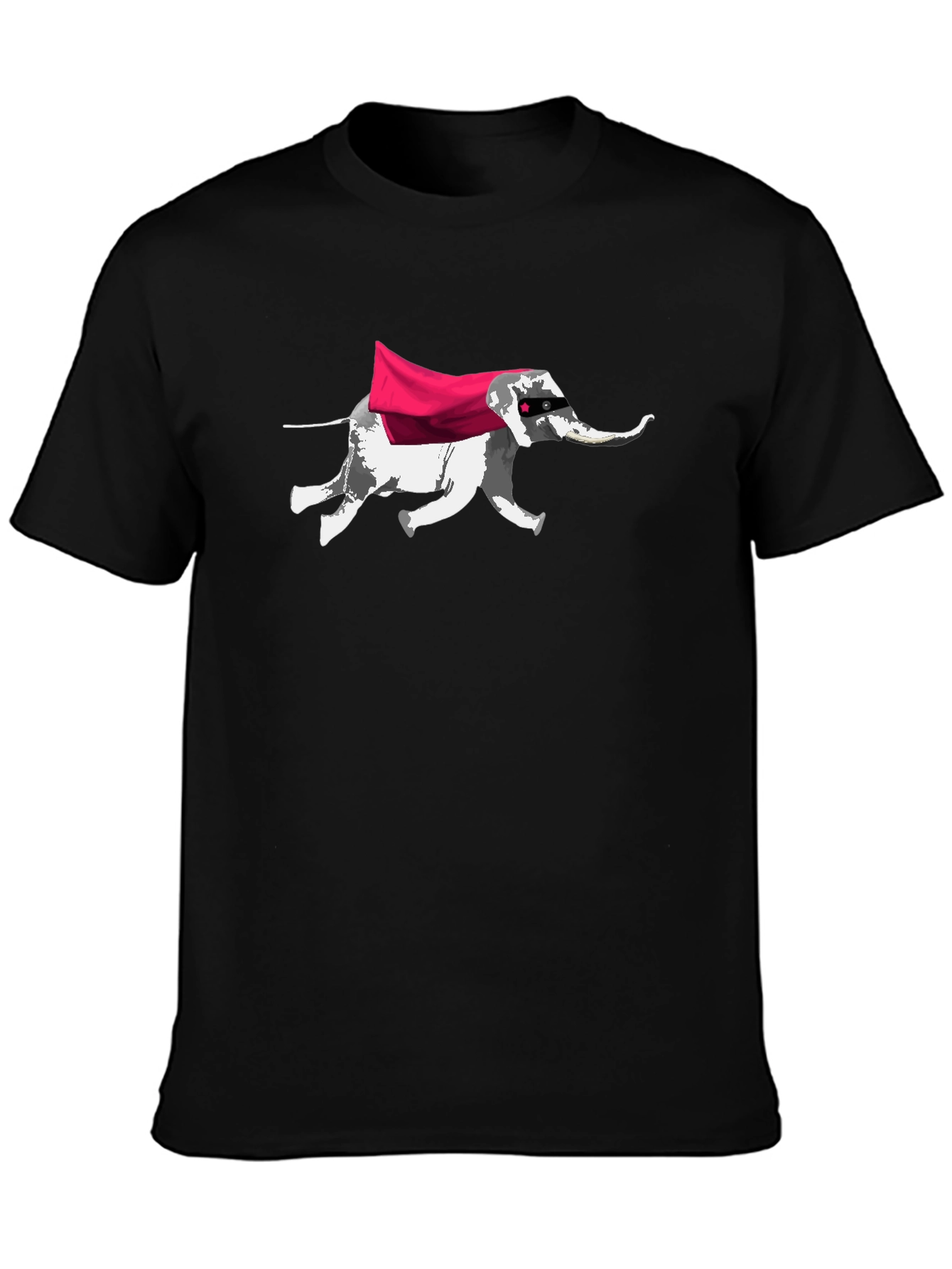 Super Elephant Graphic T-Shirt - Cool Animal Tee