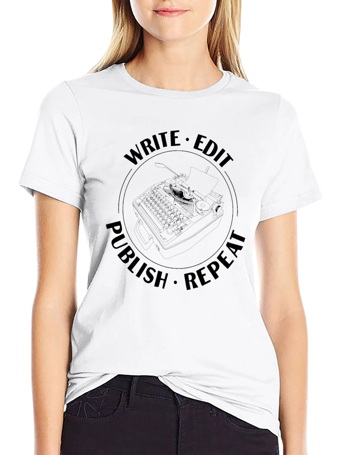Write Edit Publish Repeat T-Shirt