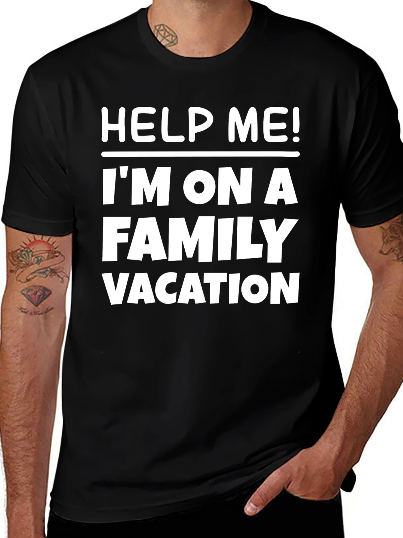 Funny Family Vacation Graphic T-Shirt
