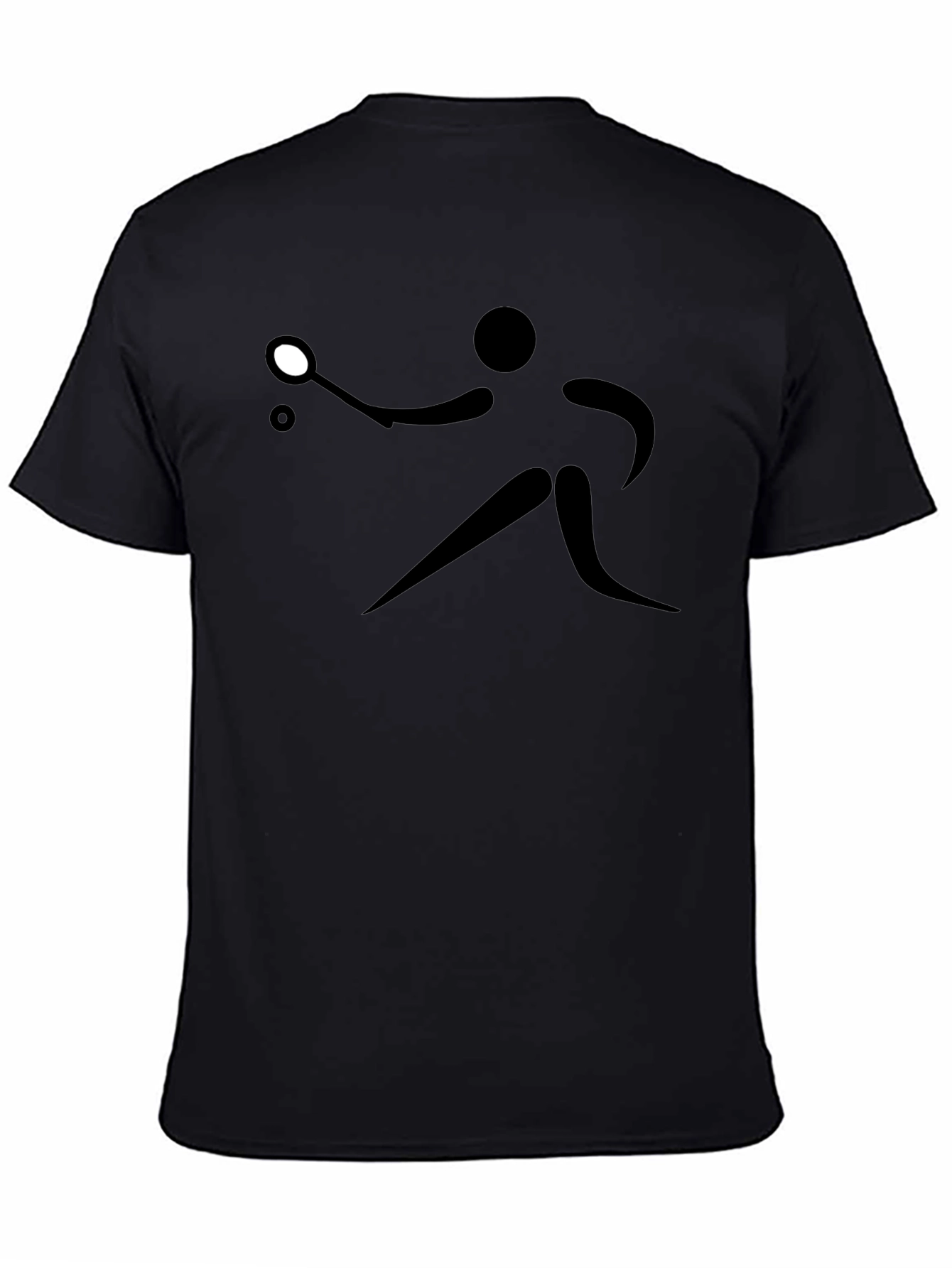 Black Table Tennis T-Shirt