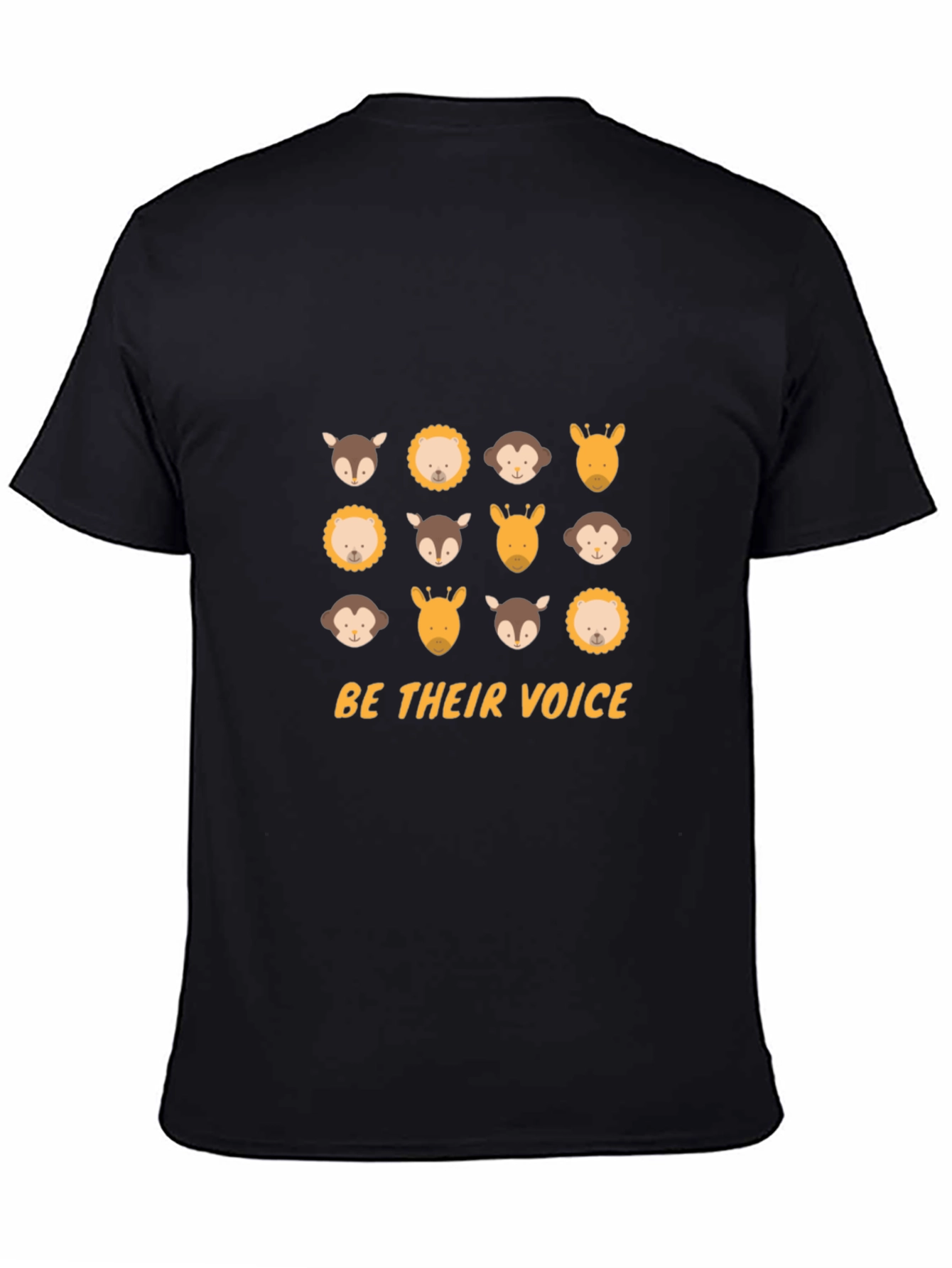 Be Their Voice Animal Faces T-Shirt