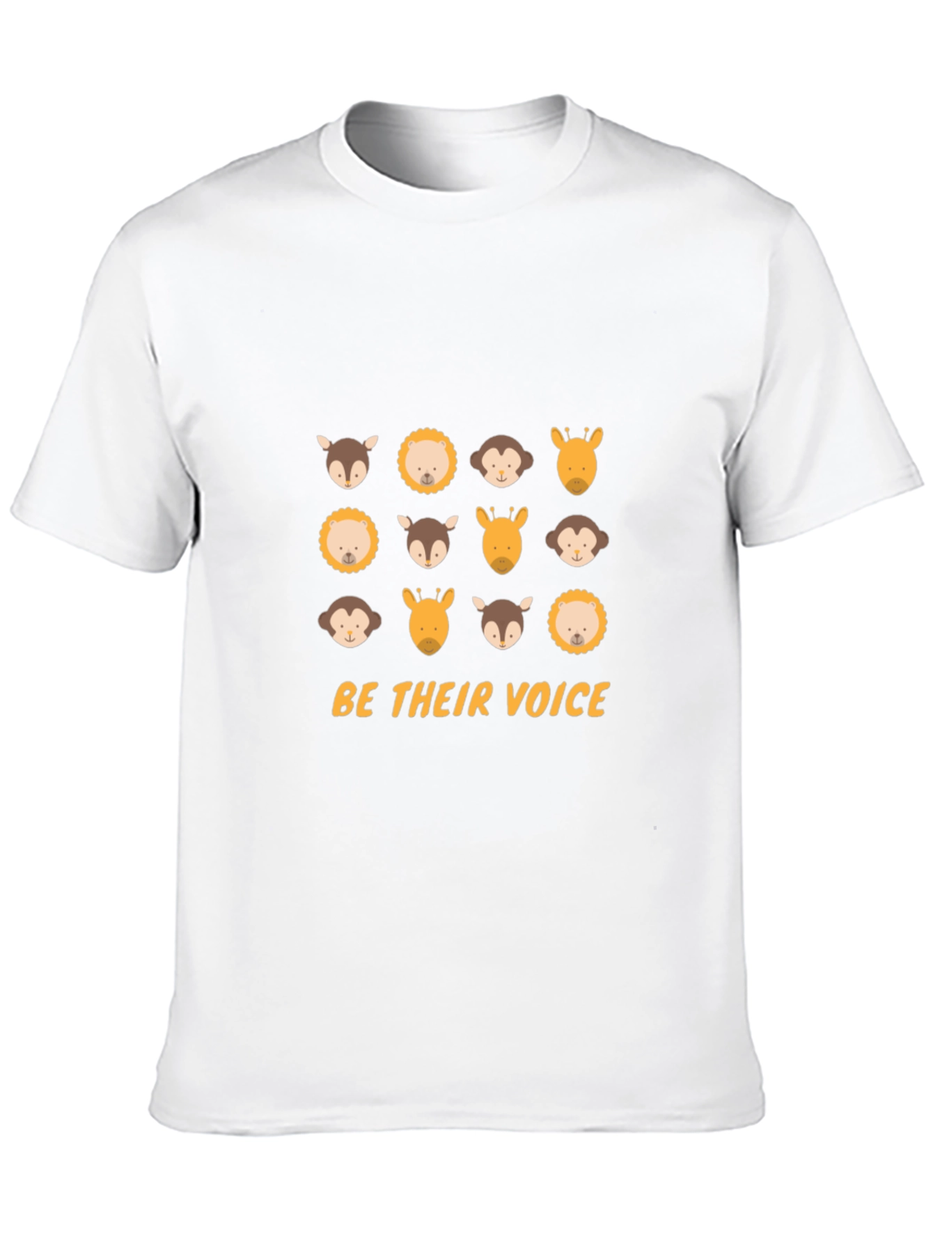 Be Their Voice Animal Faces T-Shirt