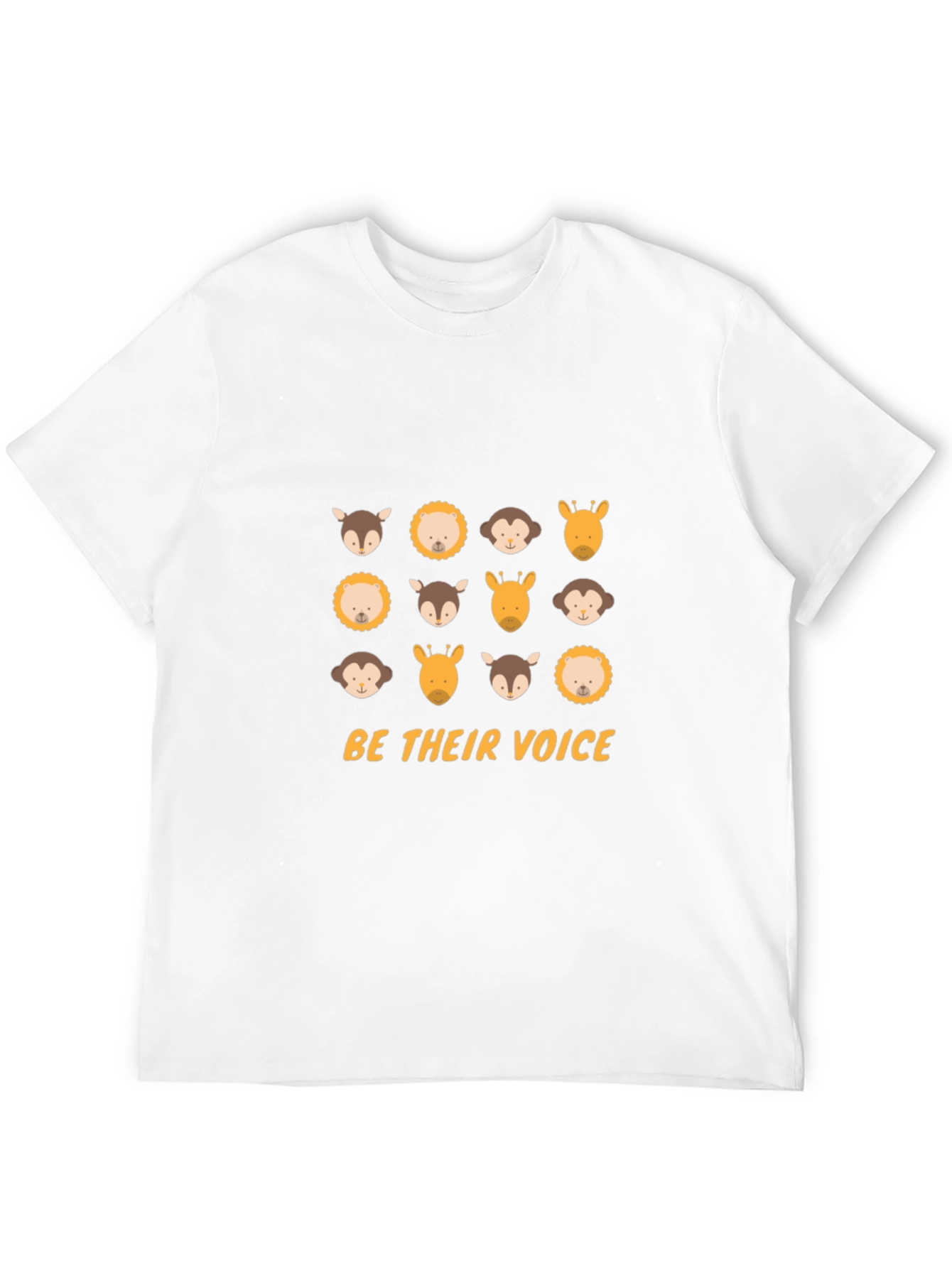 Be Their Voice Animal Faces T-Shirt