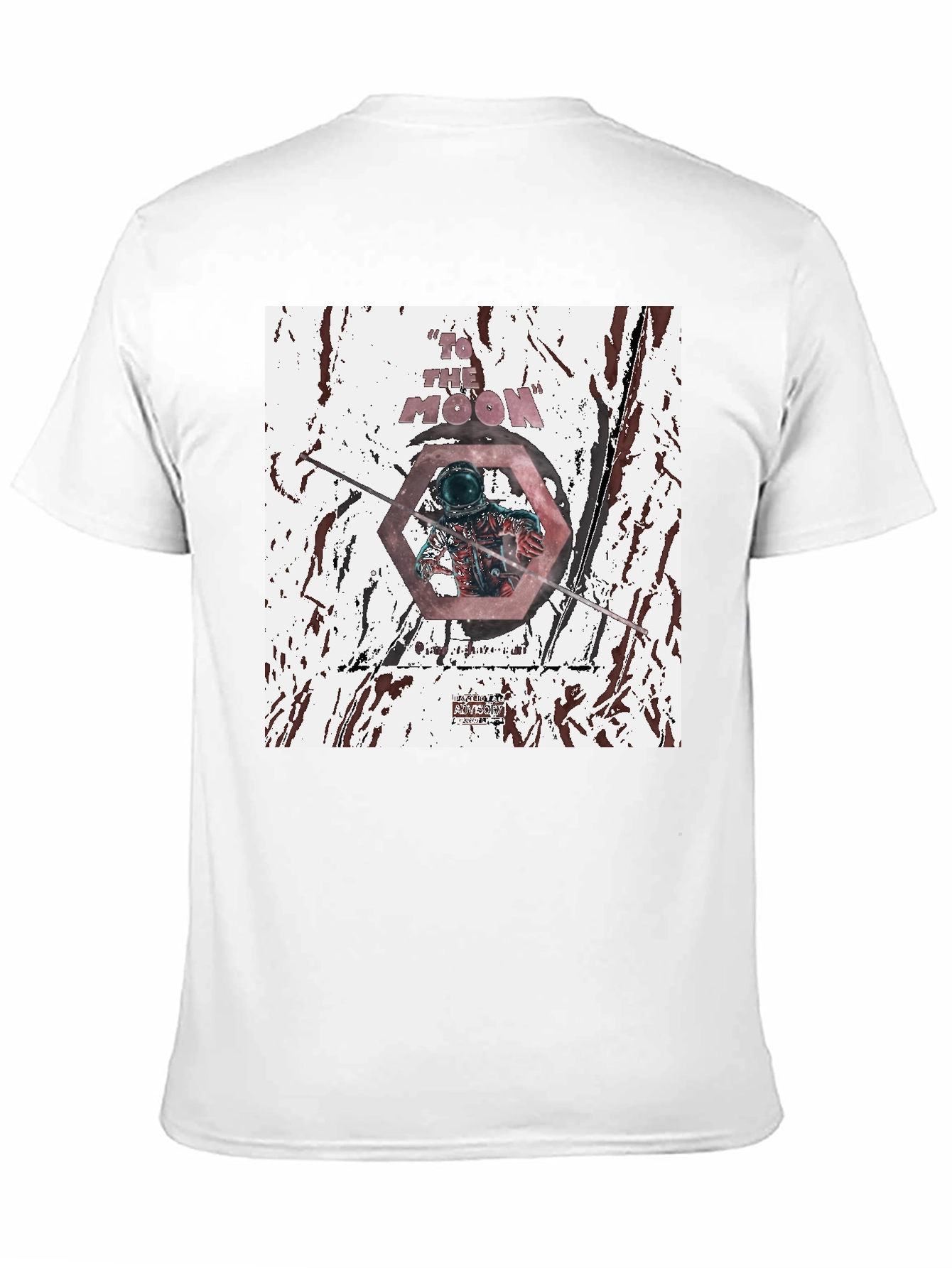 To The Moon Graphic Tee - Black