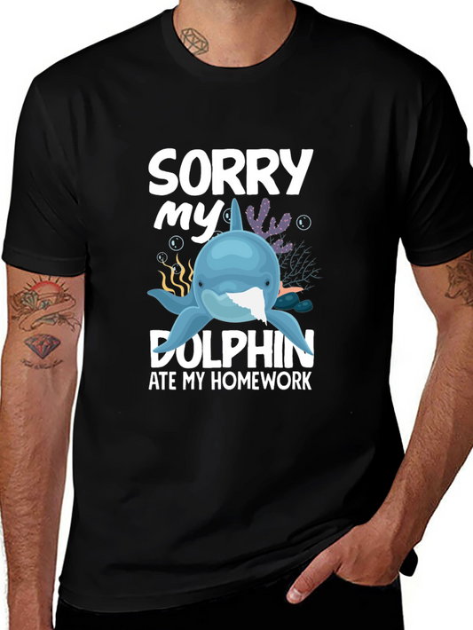 Sorry My Dolphin Ate My Homework T-Shirt
