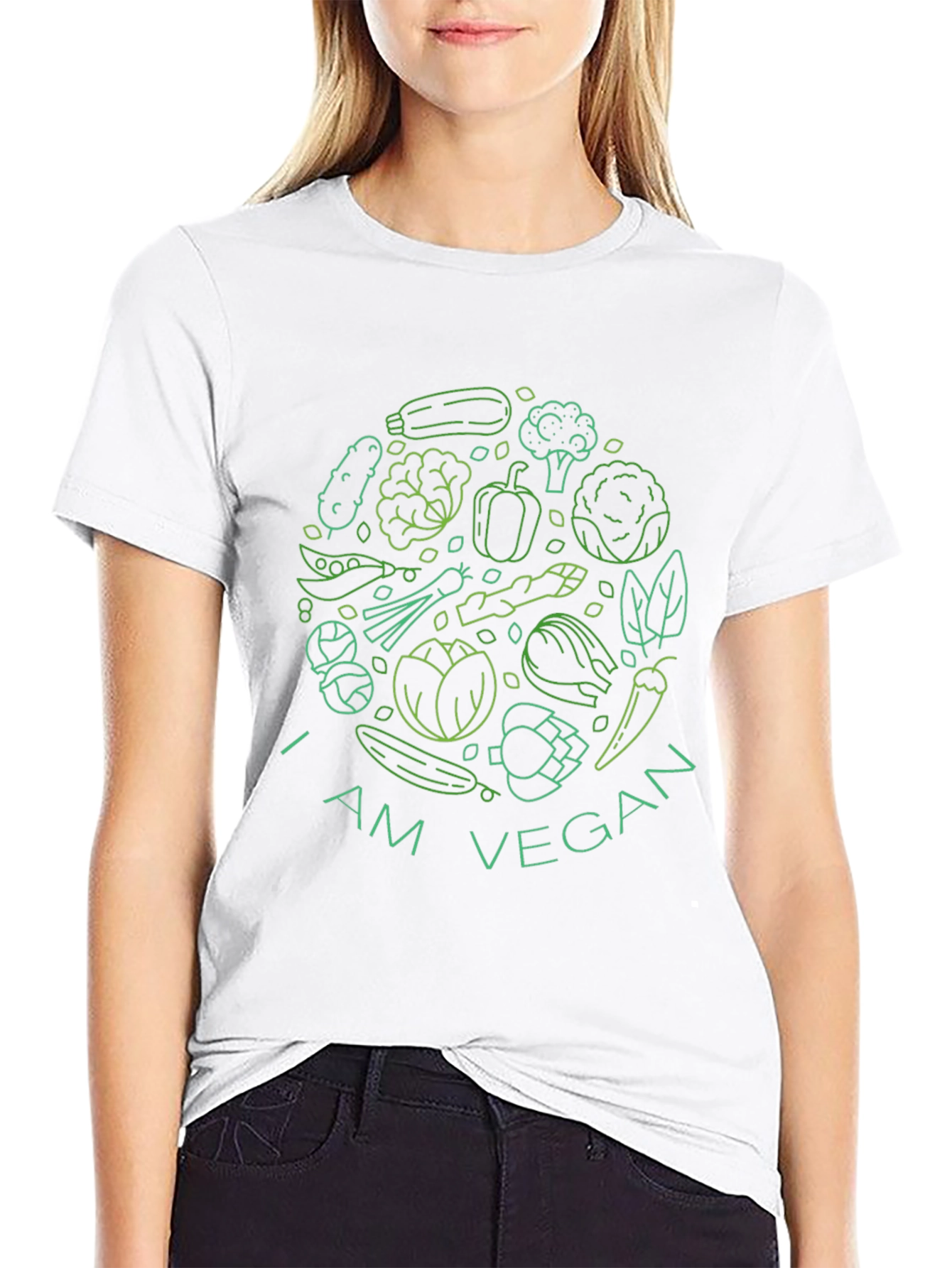 I am Vegan Graphic Tee