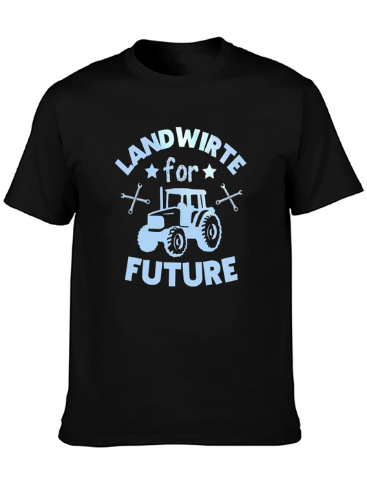 Landwirte for Future Tractor Graphic T-Shirt