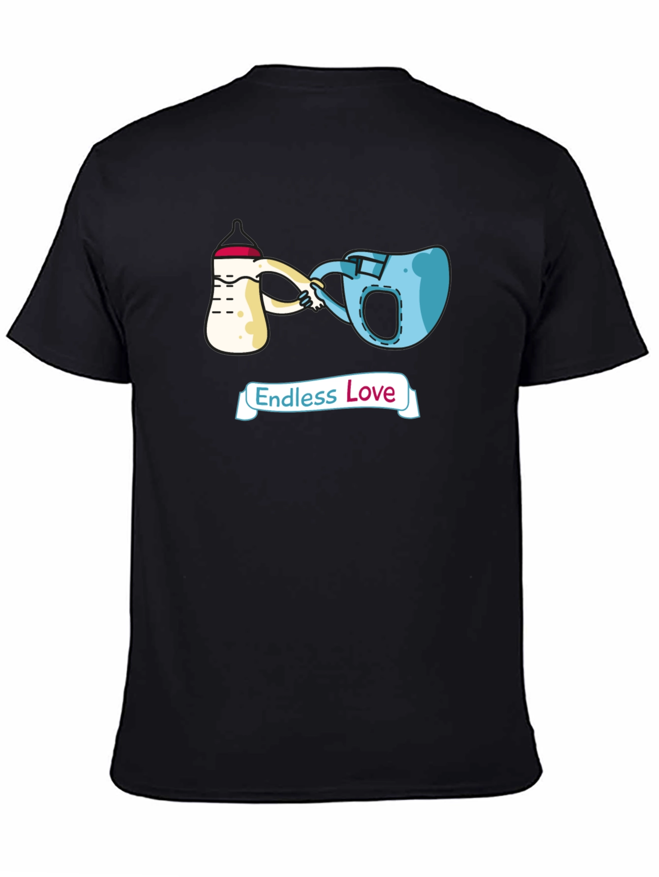 Endless Love T-Shirt Cartoon Graphic Tee
