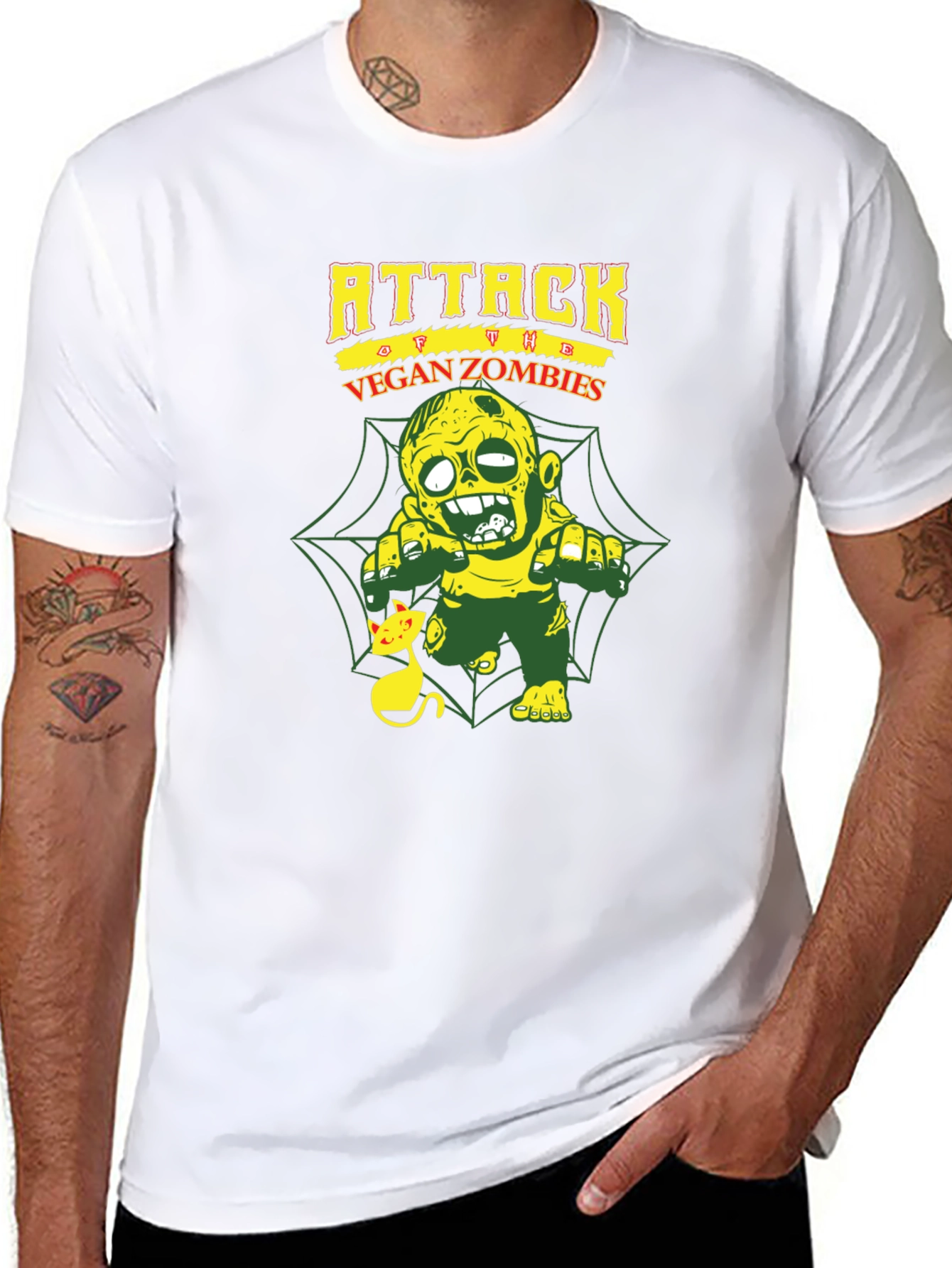 Attack of the Vegan Zombies T-Shirt