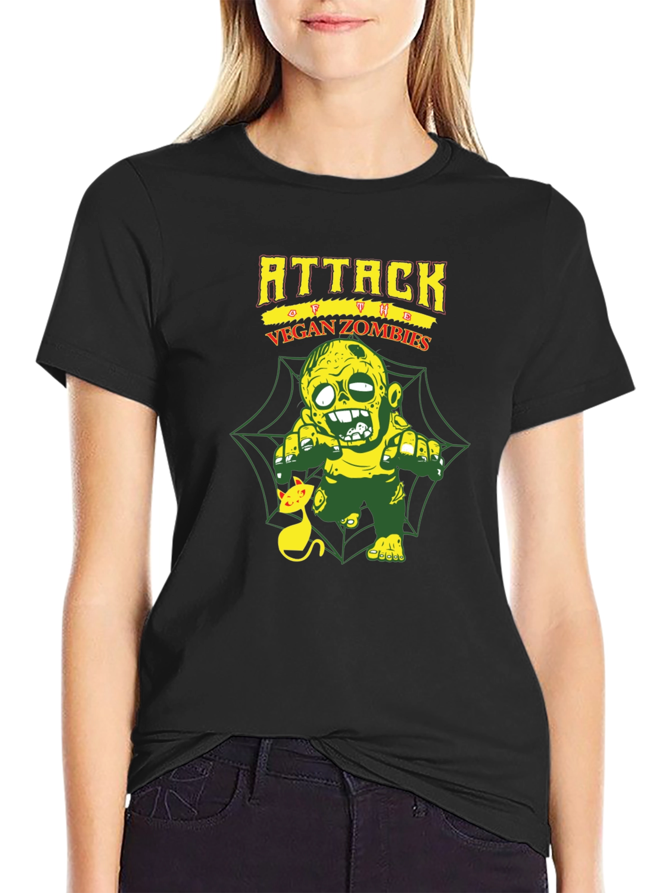 Attack of the Vegan Zombies T-Shirt