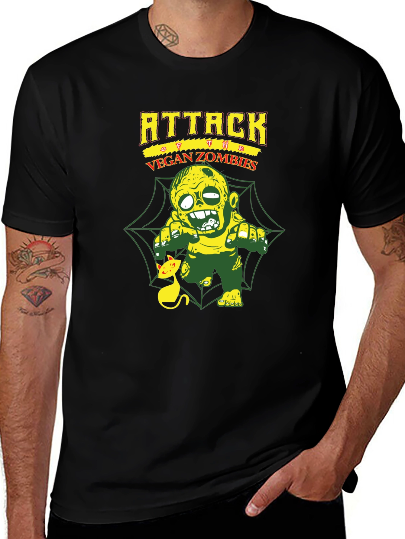 Attack of the Vegan Zombies T-Shirt