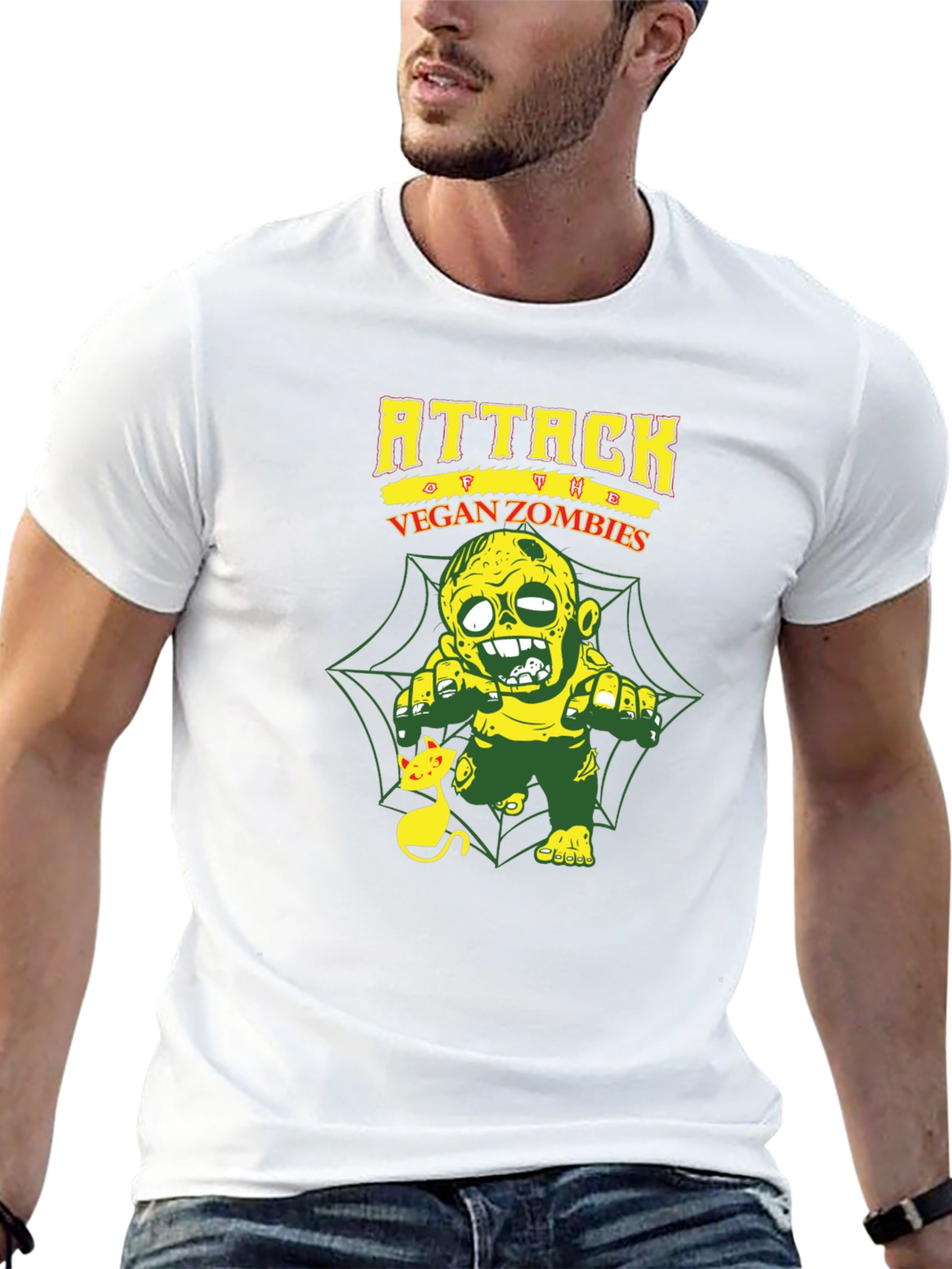 Attack of the Vegan Zombies T-Shirt