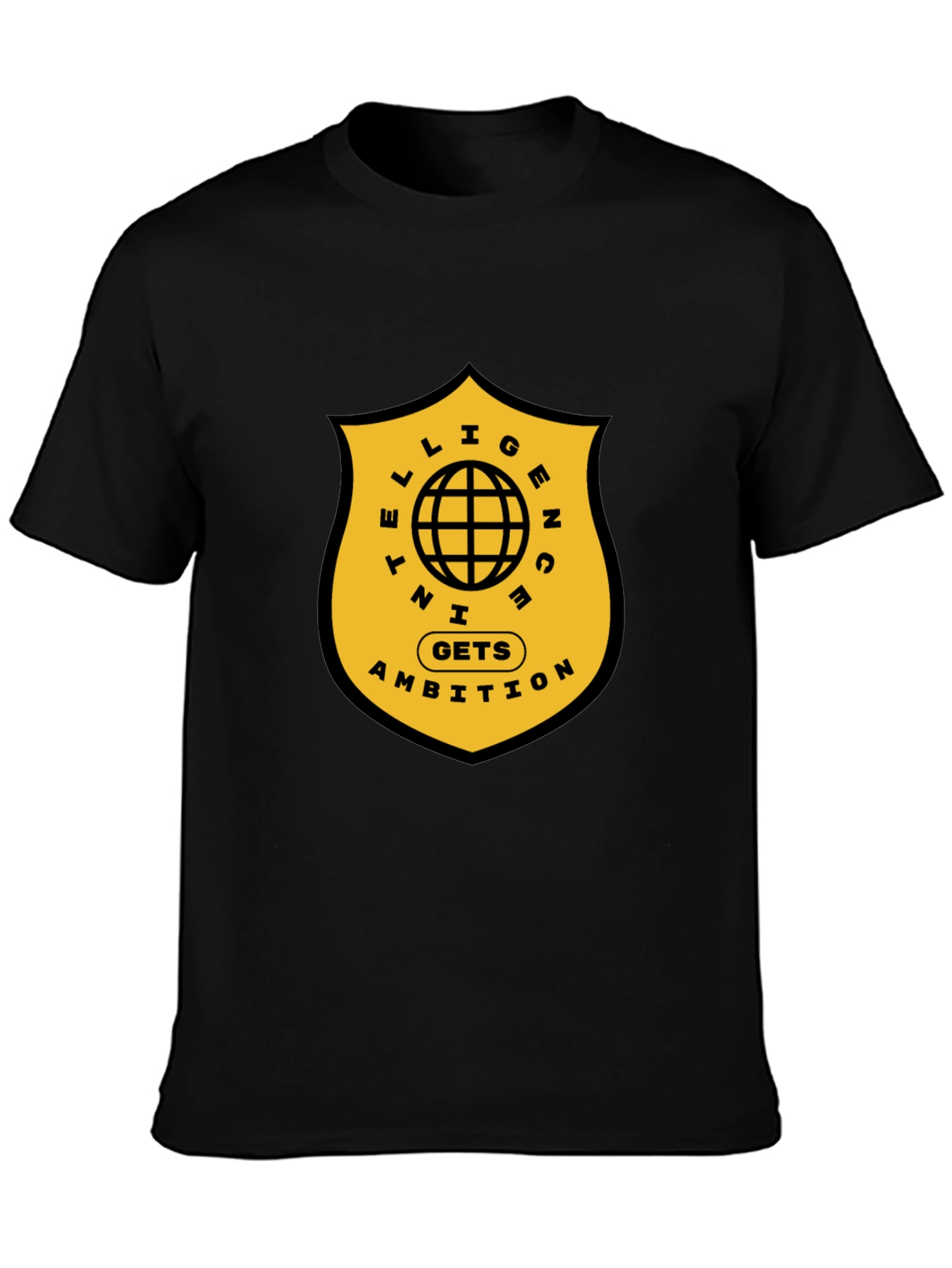 Intelligence Gets Ambition Graphic T-Shirt