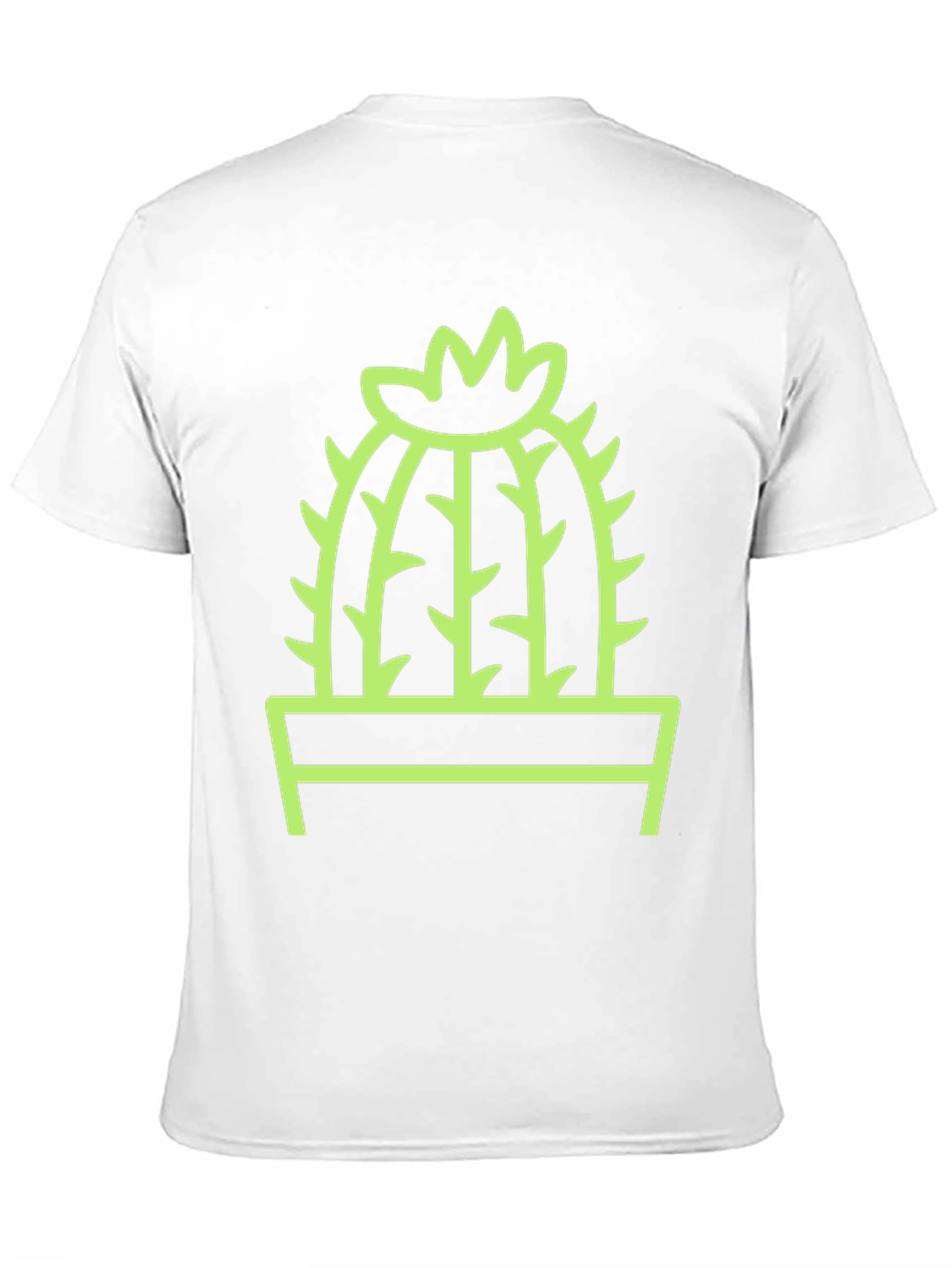 Cactus Graphic Tee - Modern Plant Lover Style