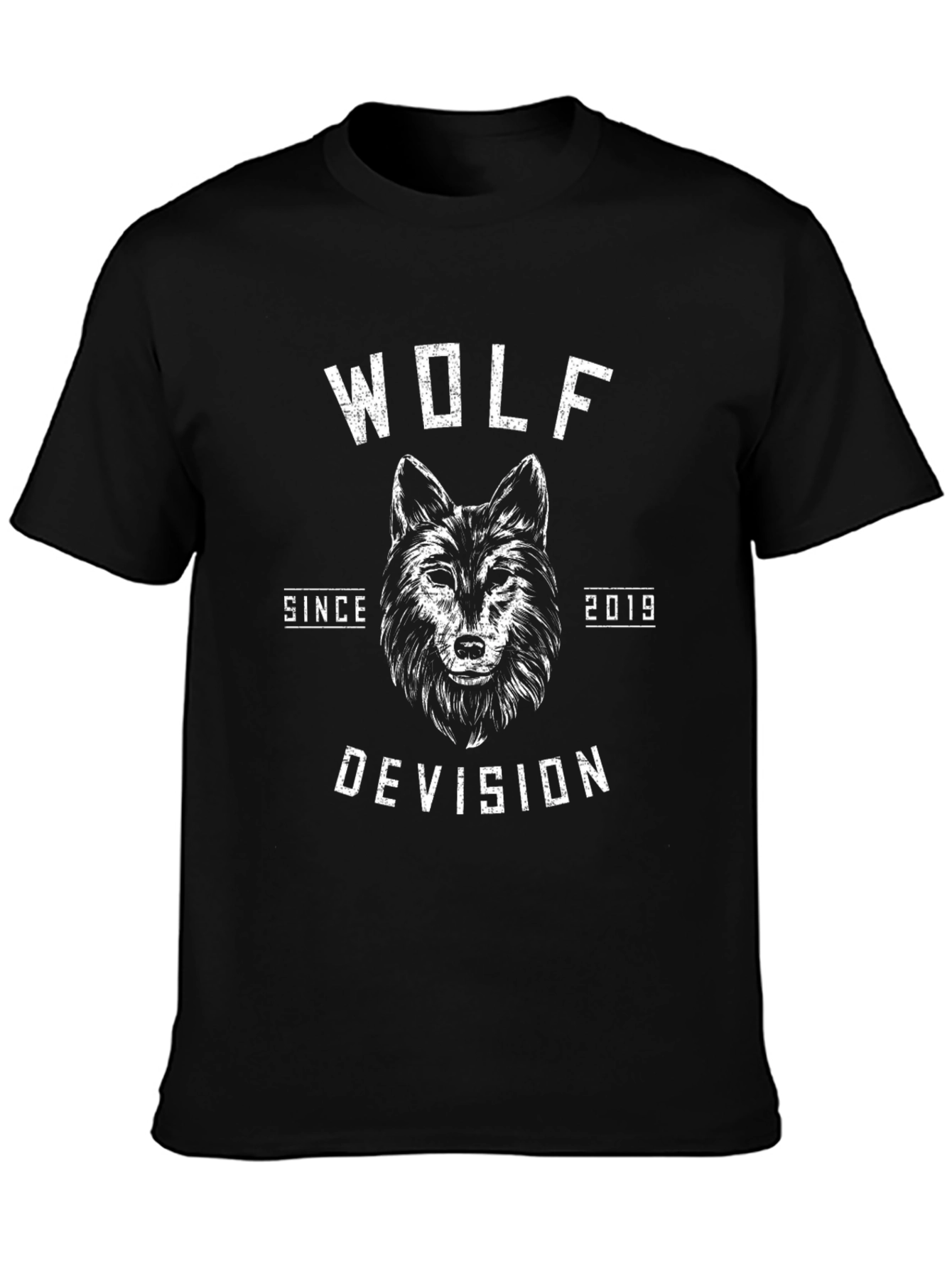 Wolf Devision Black T-Shirt