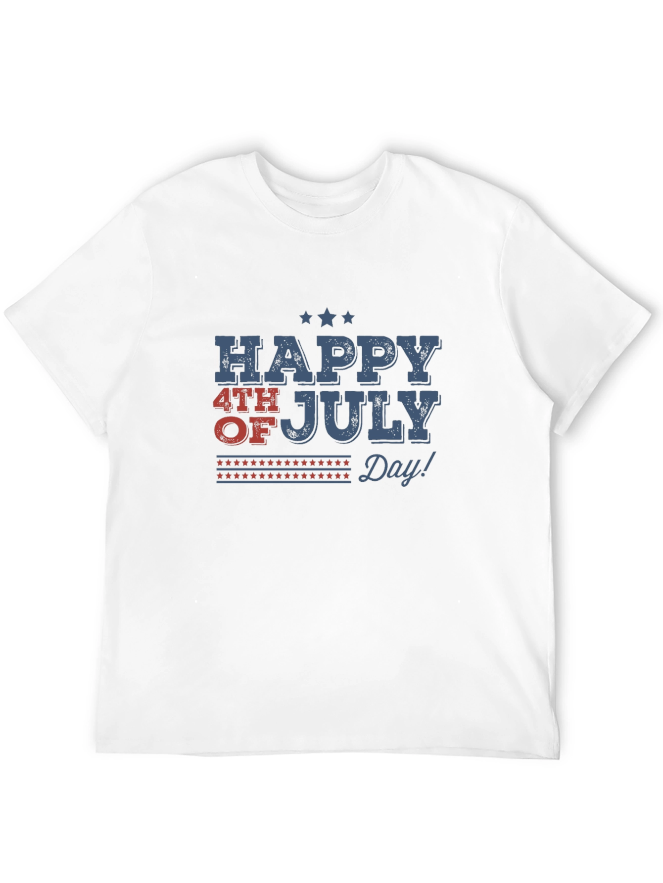 Happy 4th of July Patriotic Graphic T-Shirt