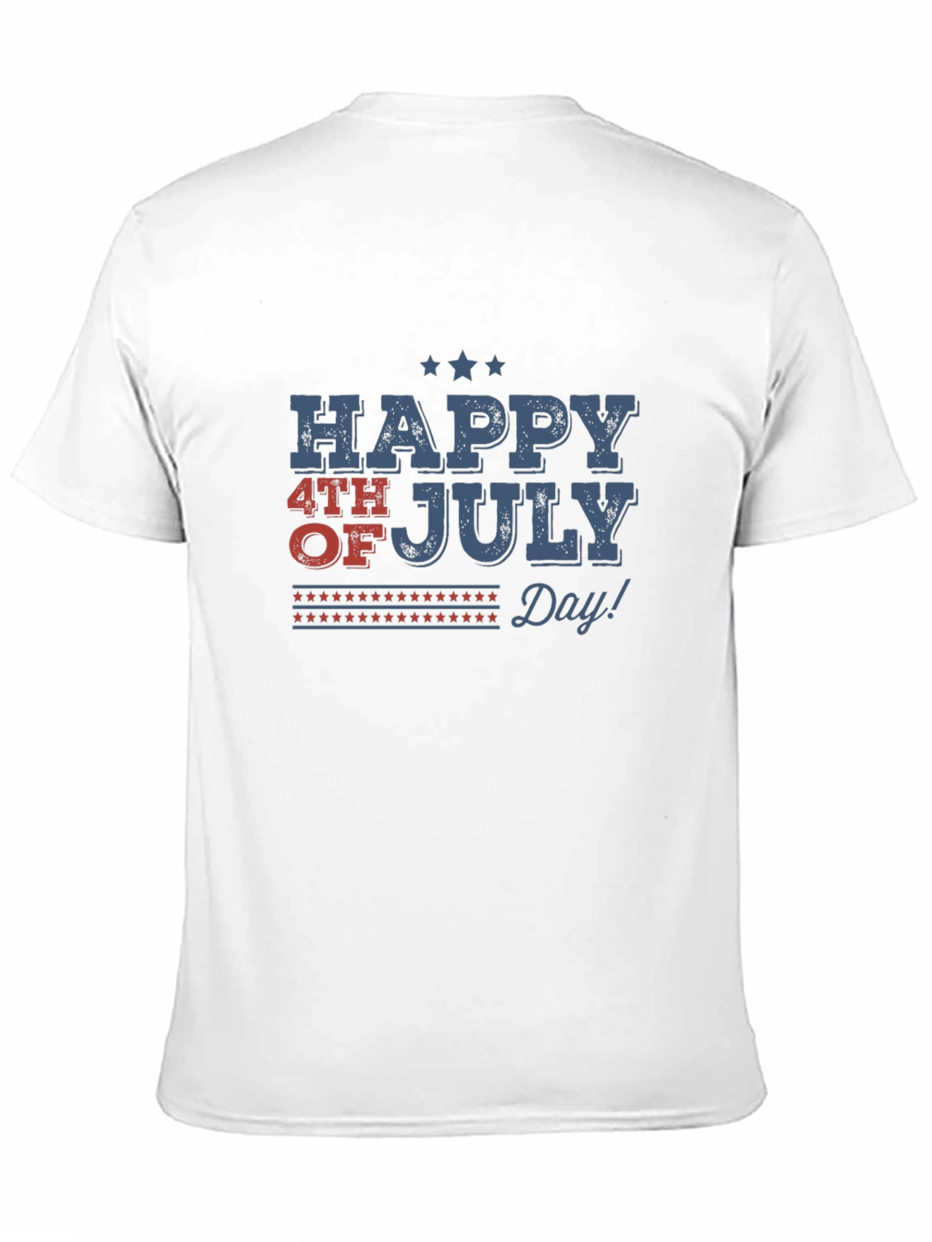 Happy 4th of July Patriotic Graphic T-Shirt